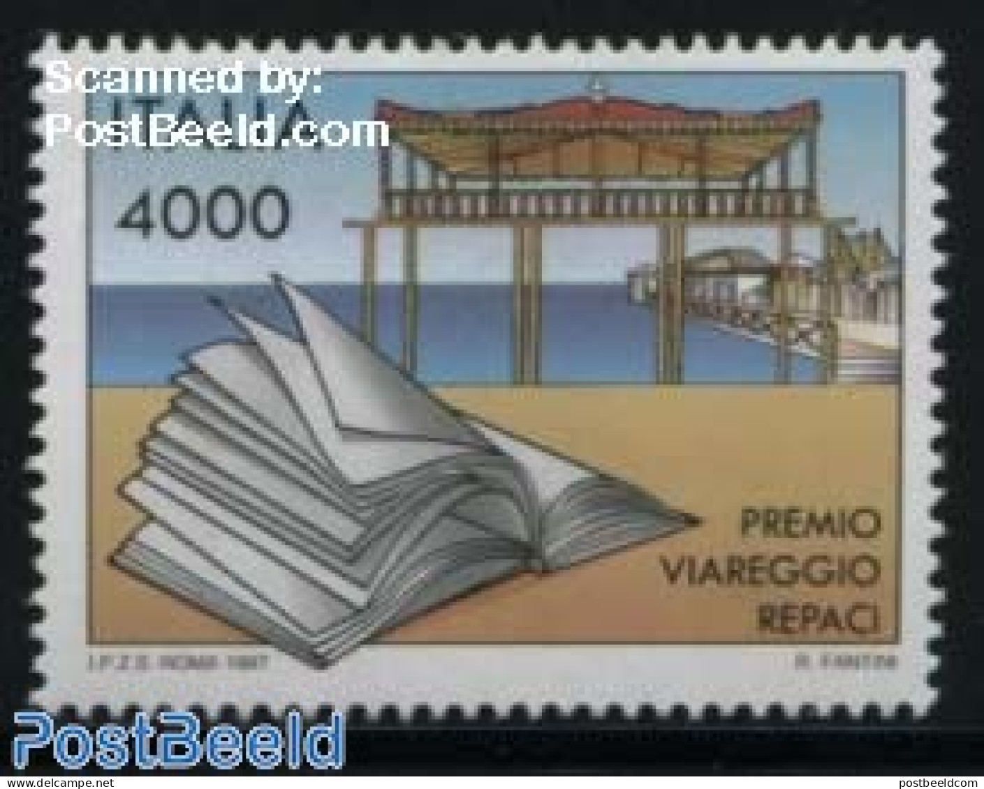 Italy 1997 Viareggio Repaci 1v, Mint NH, Art - Authors - Books - Other & Unclassified