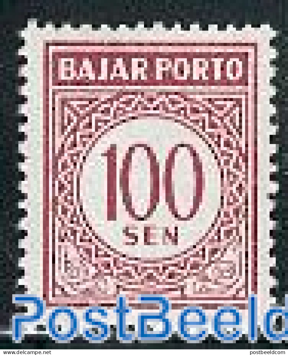 Indonesia 1969 Postage Due 1v, Mint NH - Indonesien