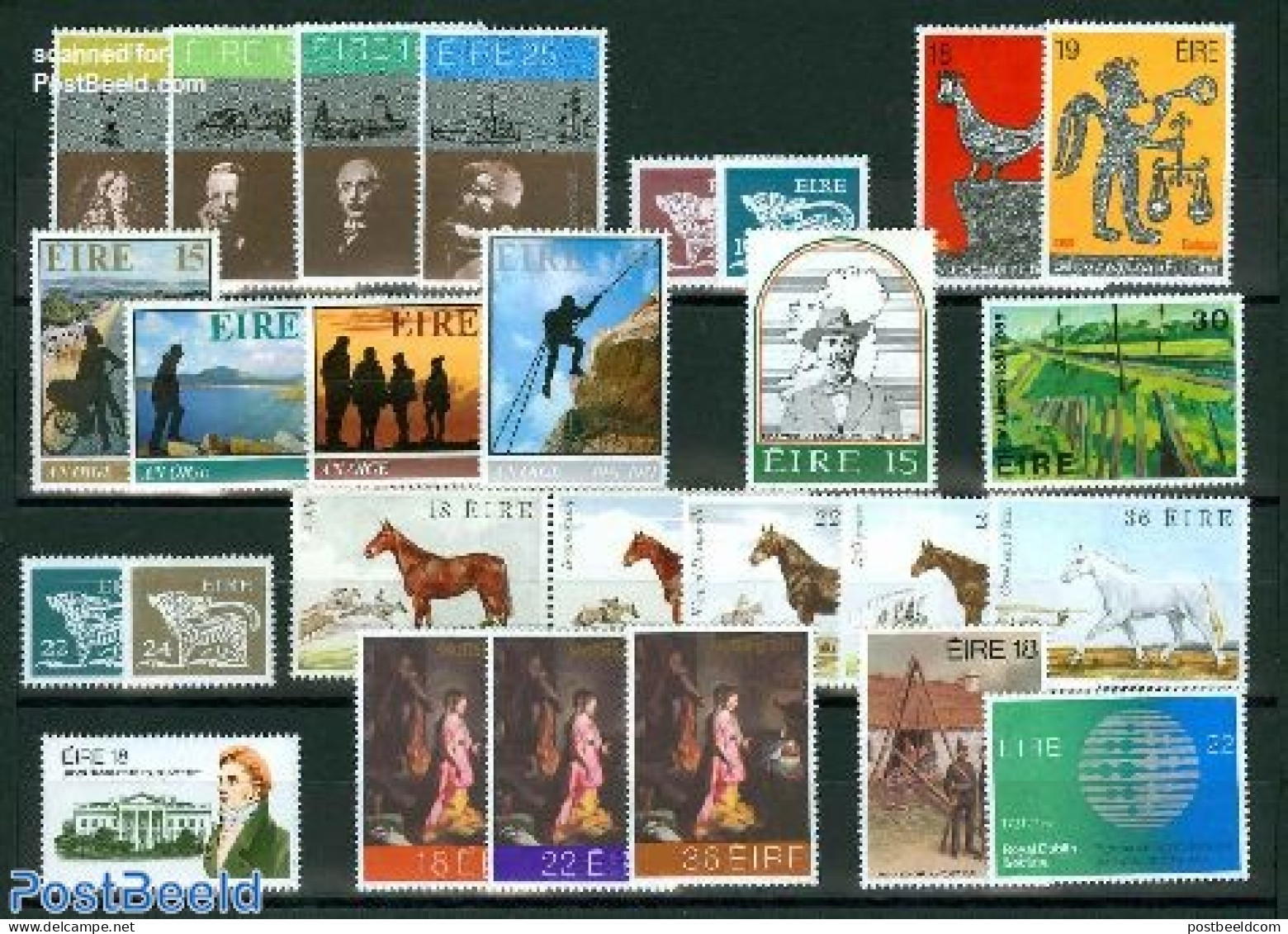 Ireland 1981 Yearset 1981, Complete, 27v, Mint NH, Various - Yearsets (by Country) - Ongebruikt
