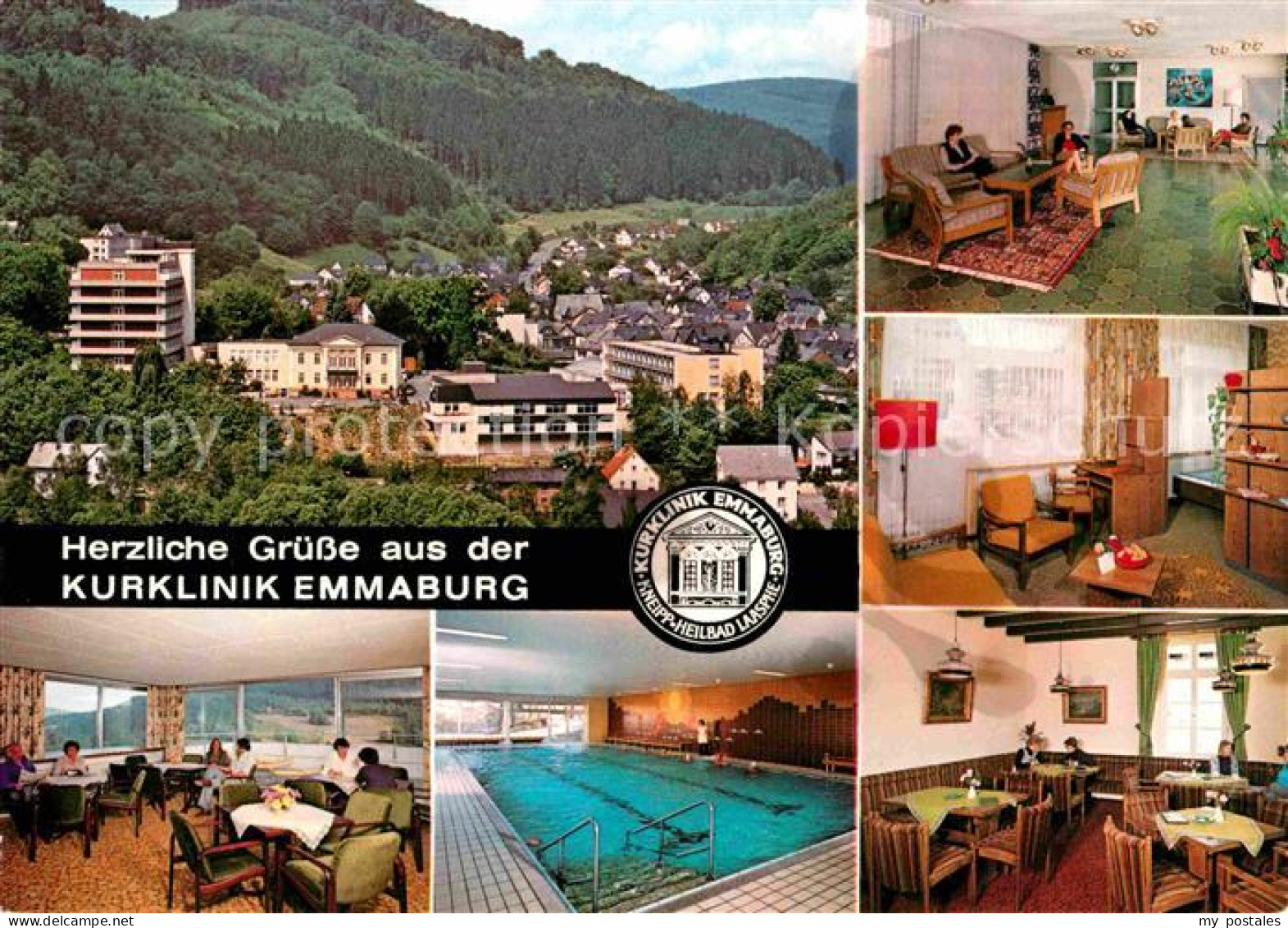 72640420 Laasphe Kurklinik Emmaburg Hallenbad Kneipp Heilbad Bad Laasphe - Bad Laasphe