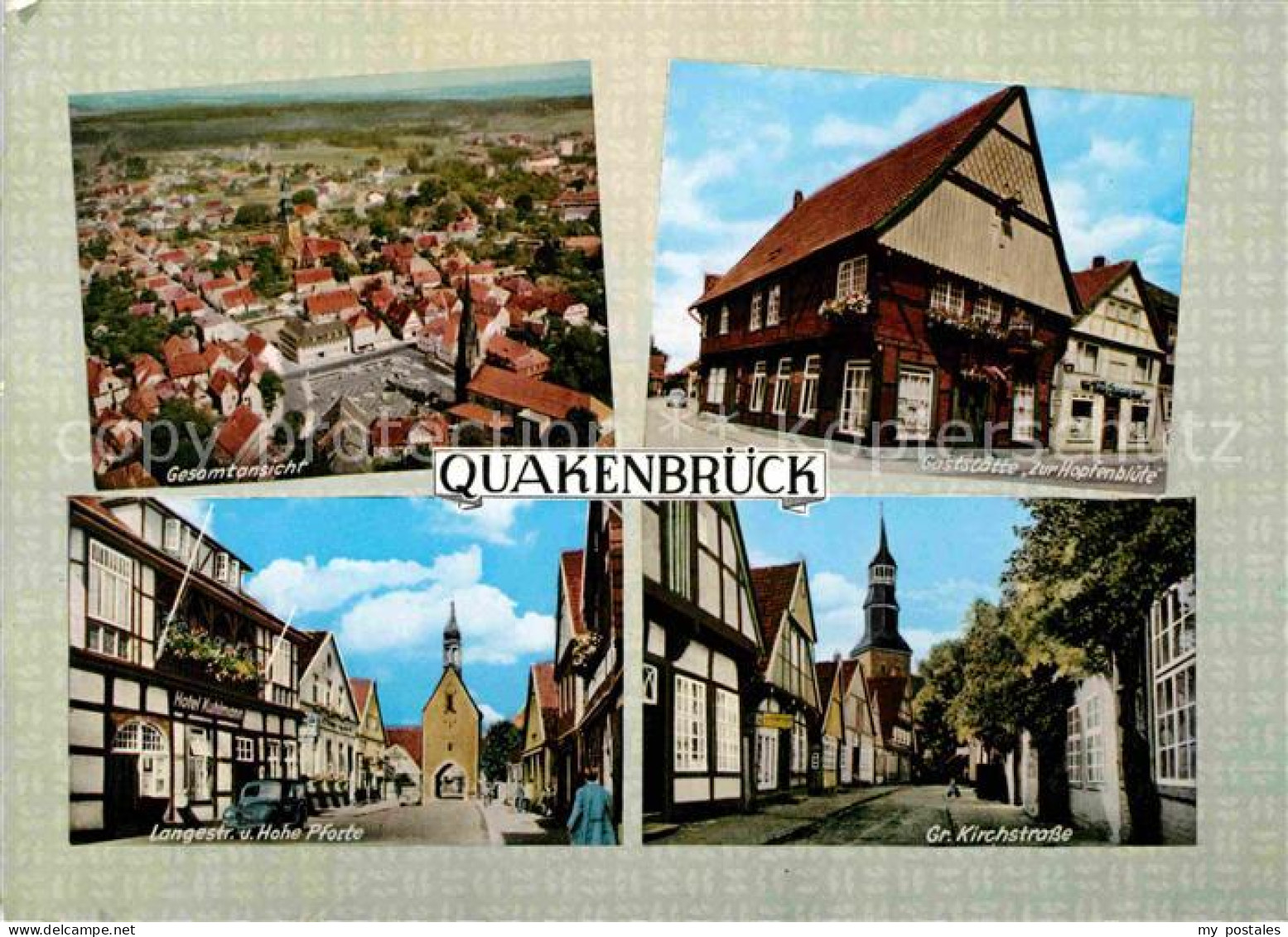 72640405 Quakenbrueck Gesamtansicht Gaststaette Zur Hopfenbluete Kirchstrasse La - Quakenbrück