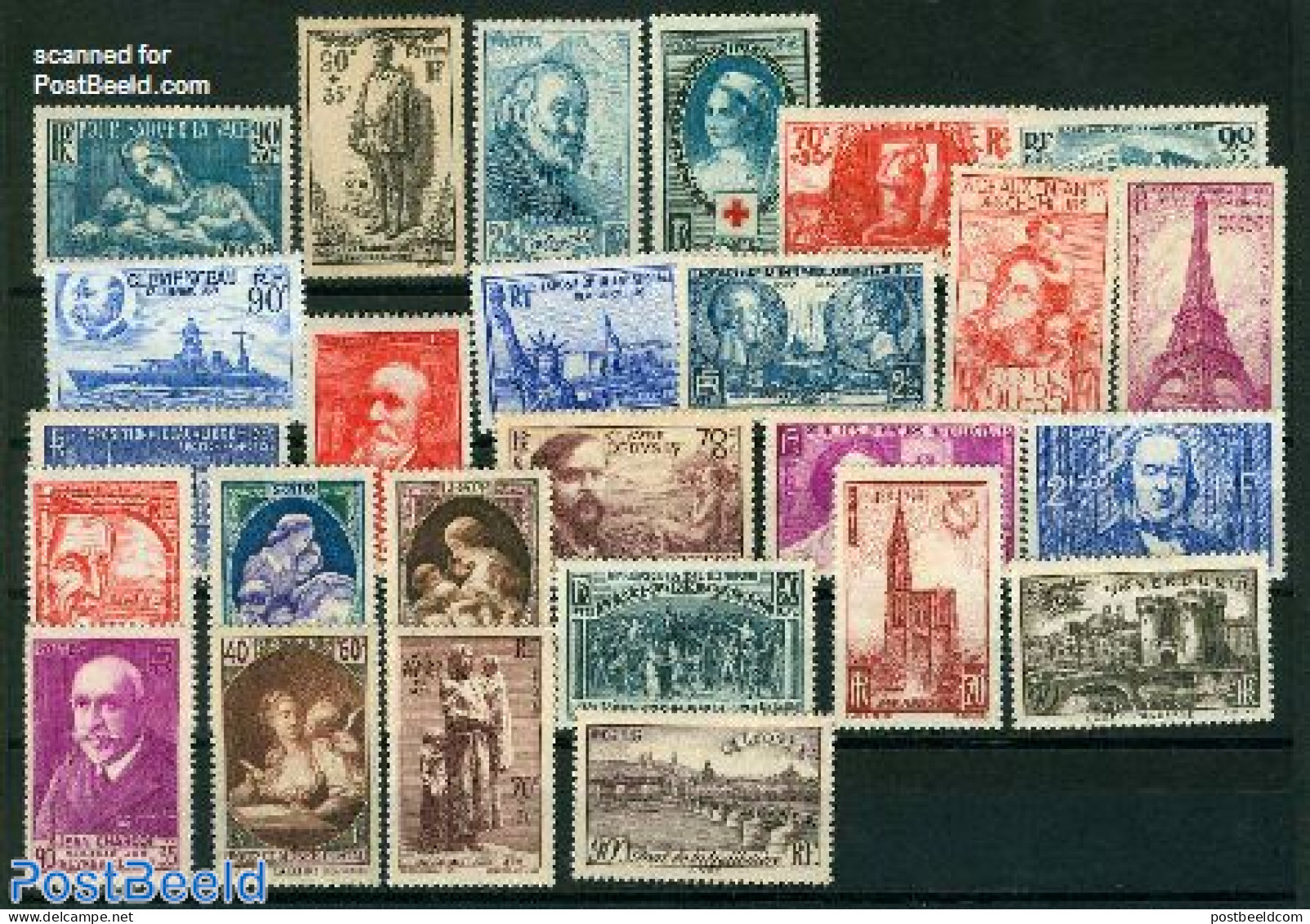 France 1939 Yearset 1939, Complete, 26v, Mint NH, Various - Yearsets (by Country) - Neufs
