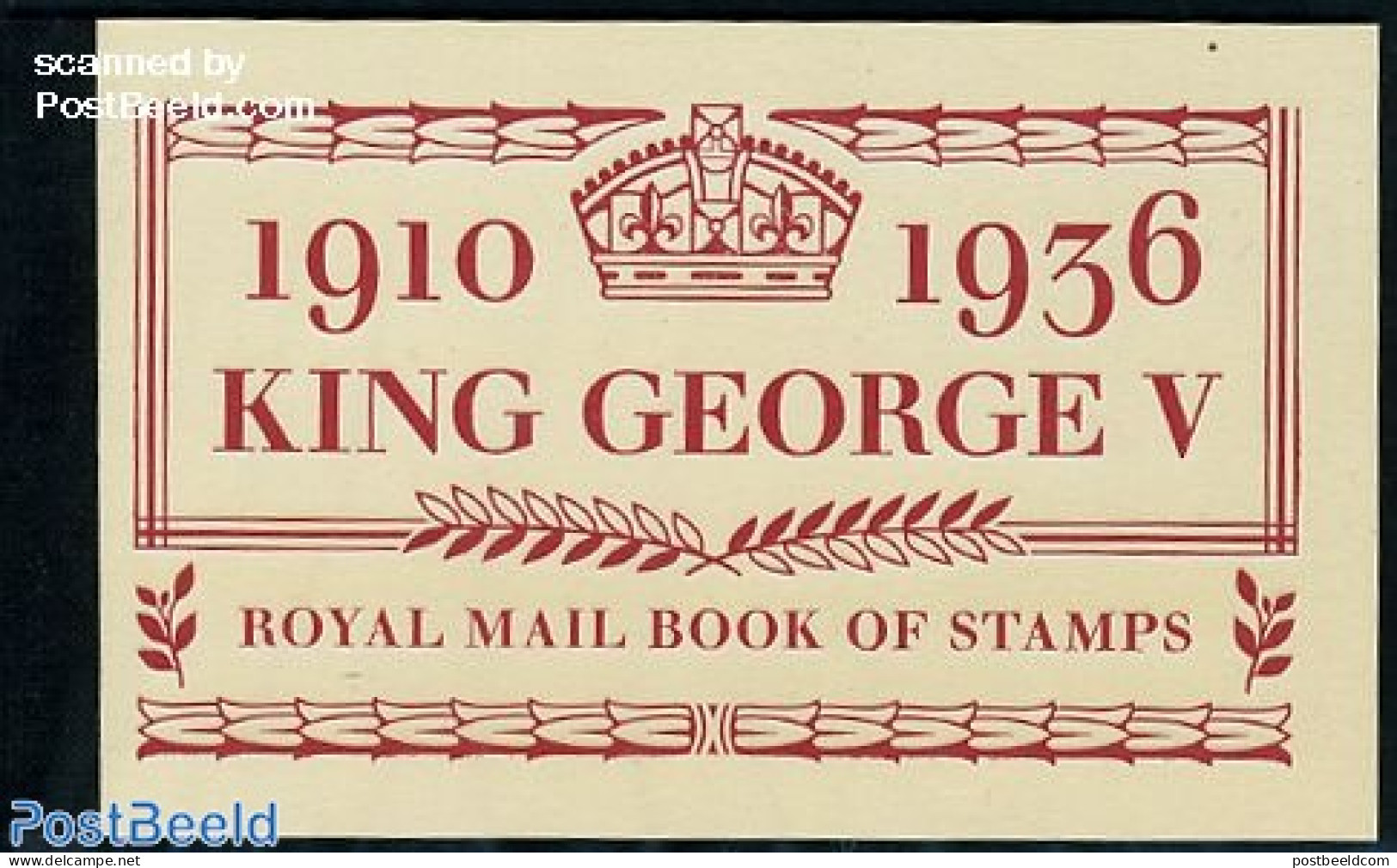 Great Britain 2010 King George V Prestige Booklet, Mint NH, Stamp Booklets - Stamps On Stamps - Ungebraucht