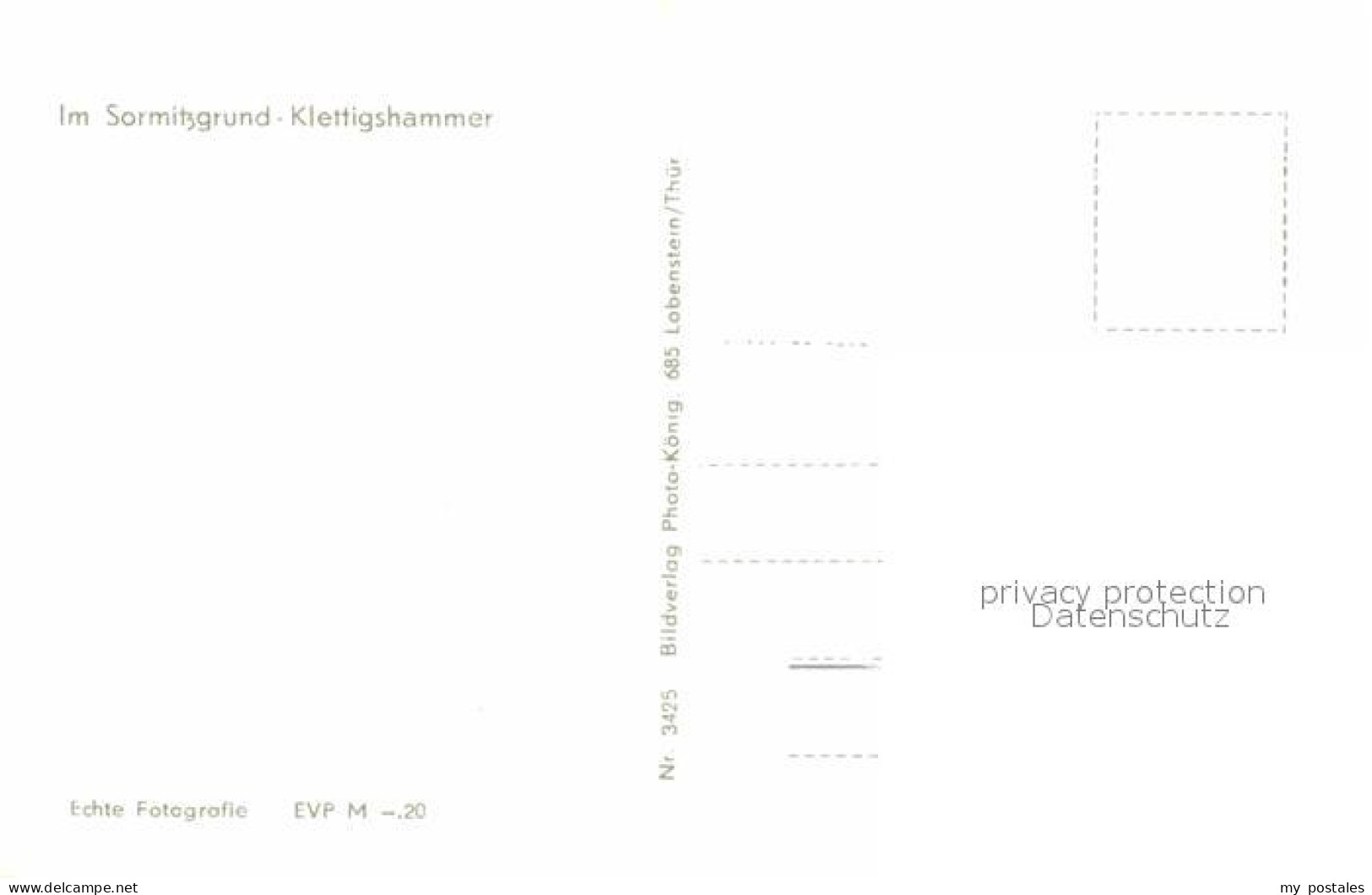 72640309 Sormitzgrund Klettingshammer Sormitzgrund - To Identify