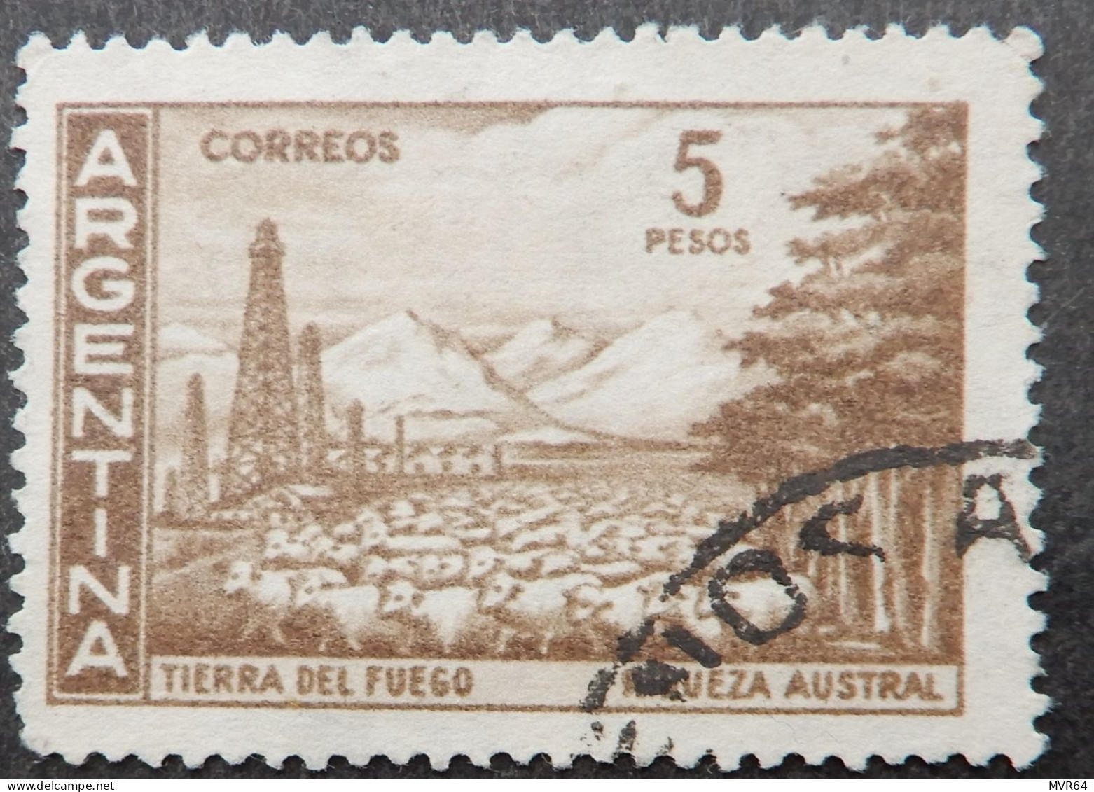 Argentinië Argentinia 1959 1960 (2) Country Views - Used Stamps