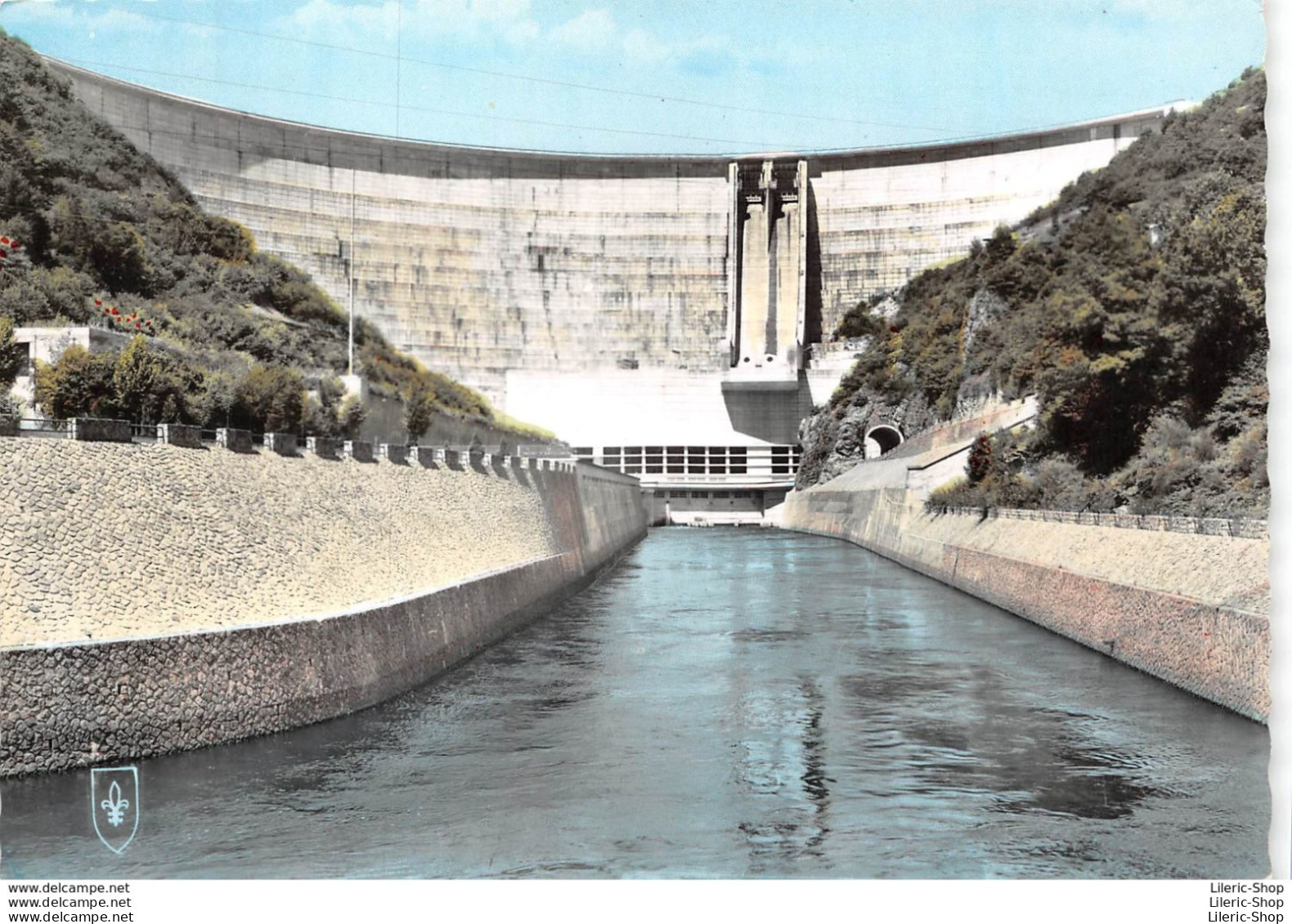 CPSM - Le Barrage De Bort-les-orgues Dans Les Gorges De La Dordogne- Édition Du Lys - Sonstige & Ohne Zuordnung