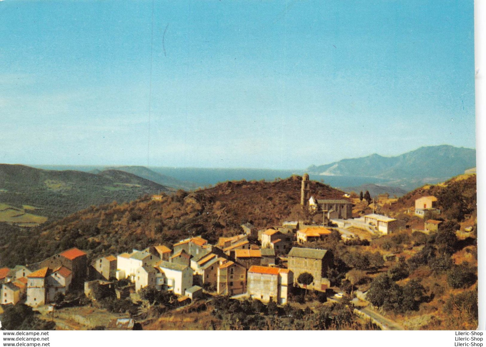 Haute-Corse ▬ Vue Générale Du Village De Piève, Commune Du Nebbiu - Sonstige & Ohne Zuordnung