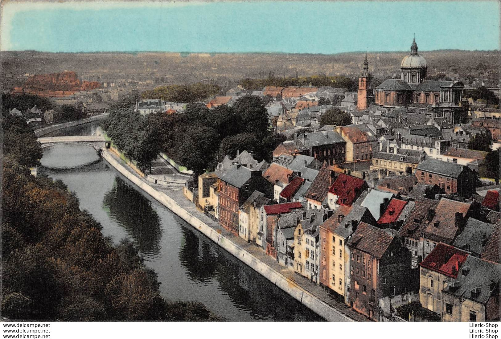 BELGIQUE BELGIË►CPSM►±1950►LA SAMBRE VUE DE LA CITADELLE - Namur