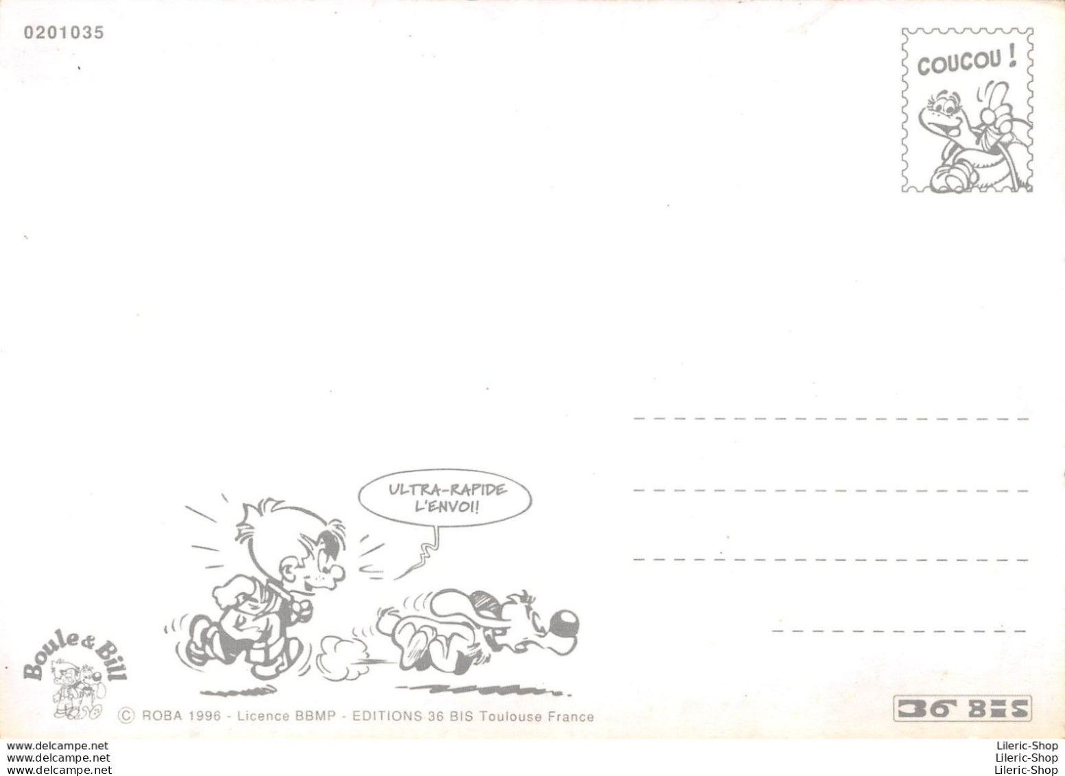 2 CPM►BANDES DESSINÉES►BOULE ET BILL►DESSINATEUR ROBA►1995 - Comicfiguren