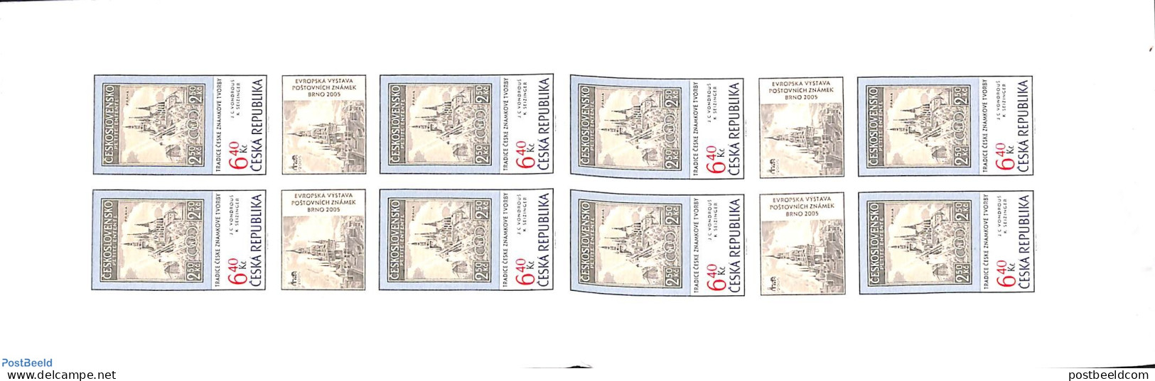 Czech Republic 2003 Traditions Booklet, Mint NH, Stamp Booklets - Stamps On Stamps - Autres & Non Classés