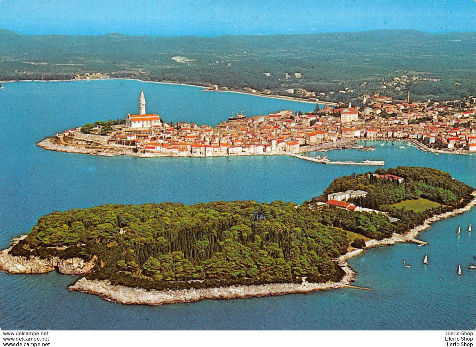 CROATIA HRVATSKA CROATIE►ROVINJ▬ROVIGNO►1980►TURISTKOMERC▬ZAGREB►VUE AÉRIENNE▬ZRAČNI POGLED - Croatia