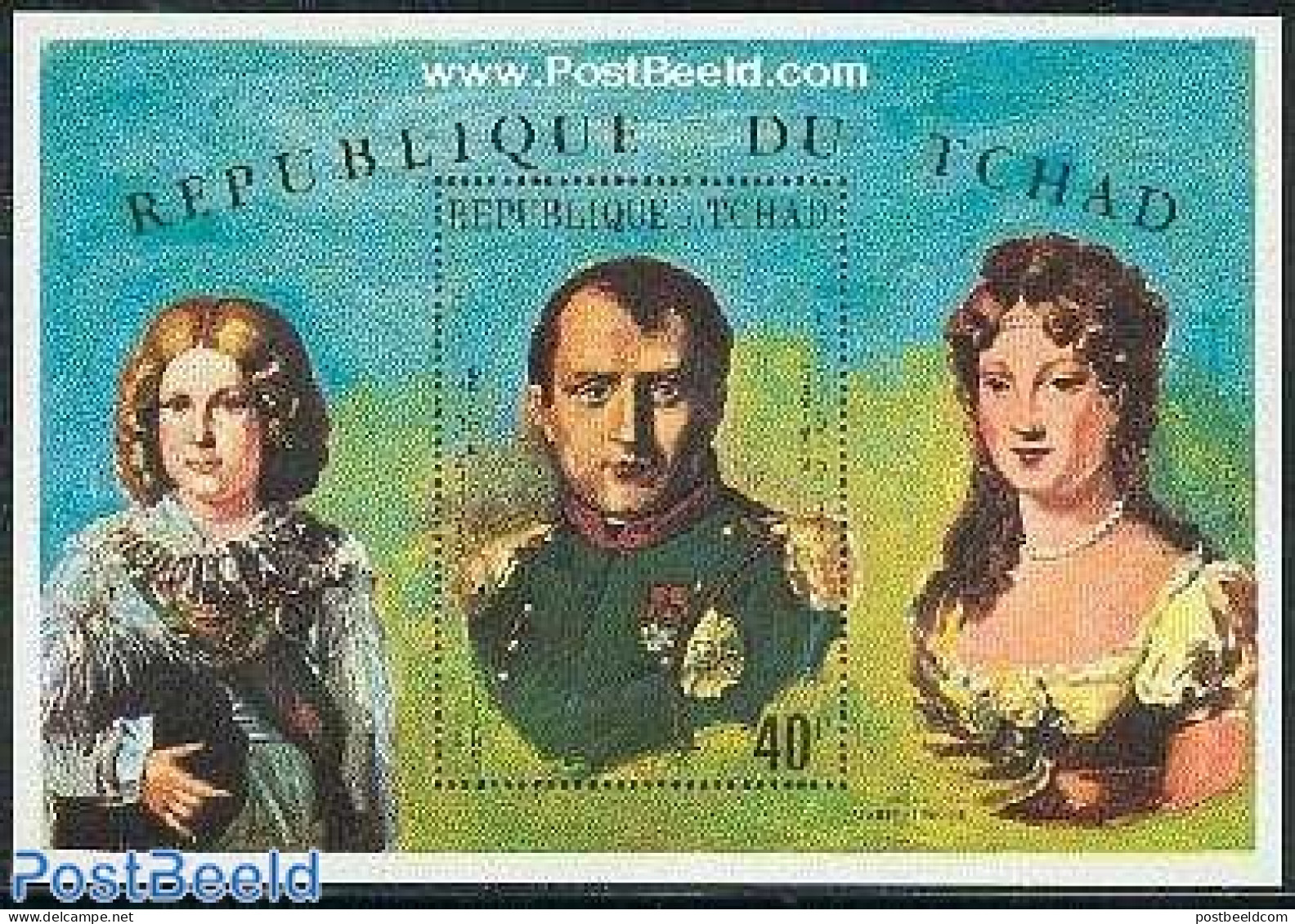 Chad 1971 Napoleon Bonaparte S/s, Mint NH, History - History - Autres & Non Classés