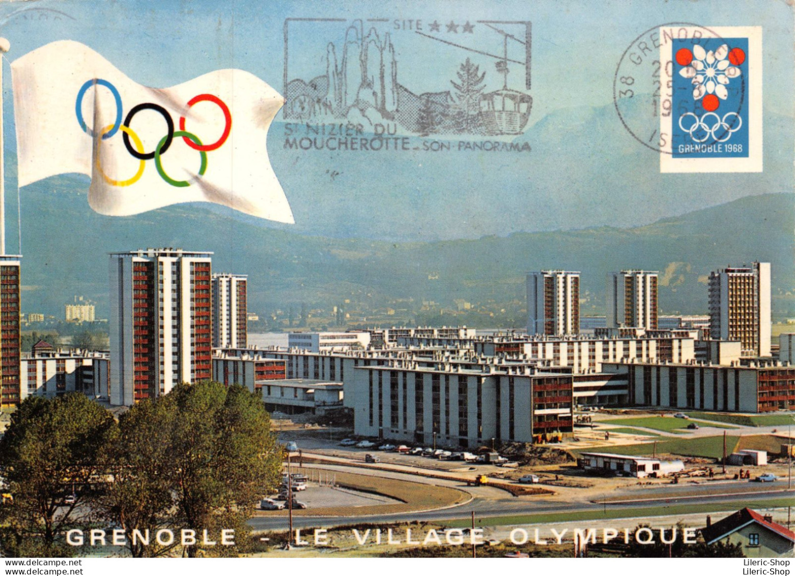 Xèmes Jeux Olympiques D'Hiver Grenoble 1968 GRENOBLE. Le Village Olympique Cpsm 1968 - Olympic Games