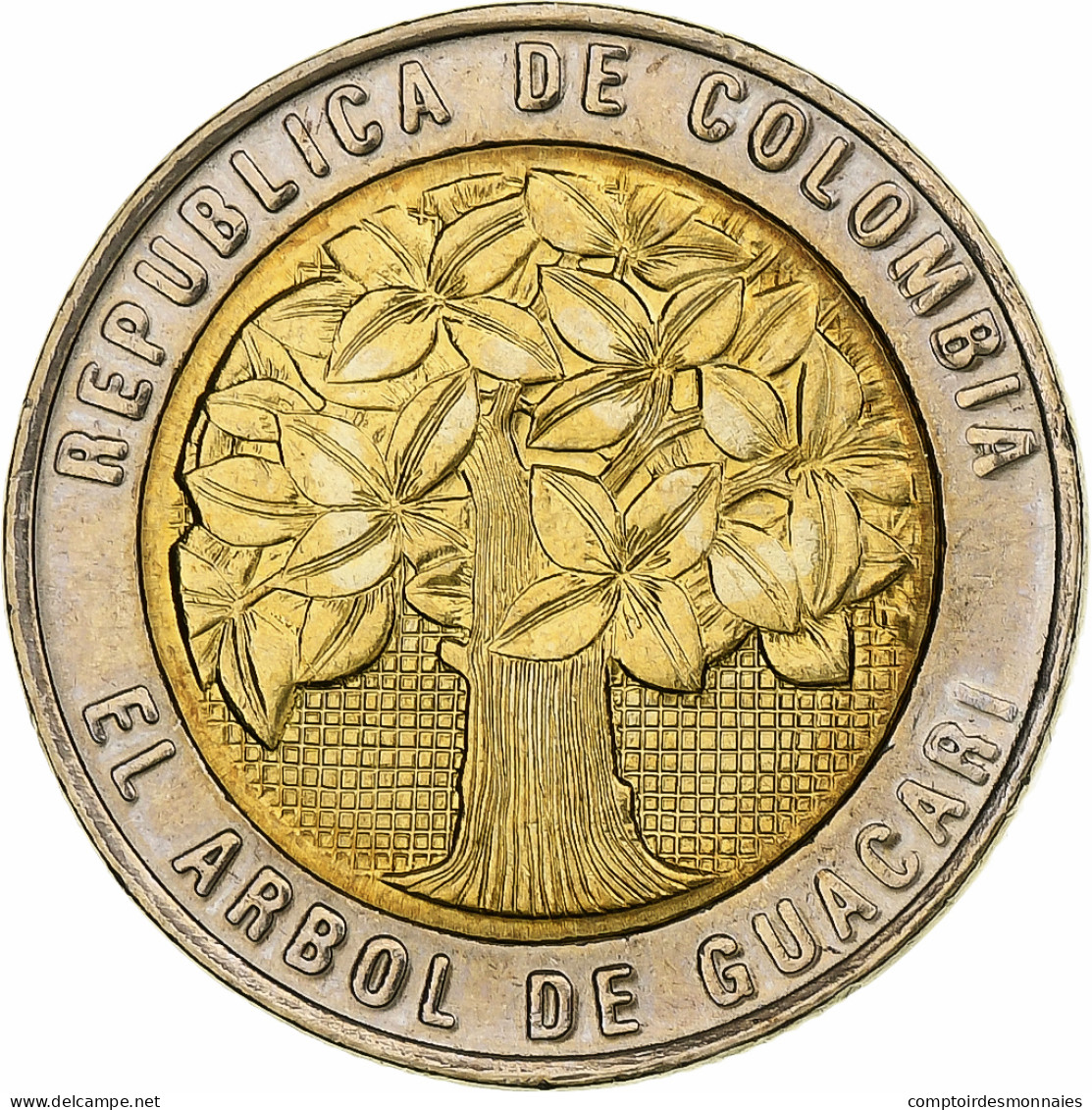 Colombie, 500 Pesos, 2008, Bimétallique, SPL+, KM:286 - Colombie