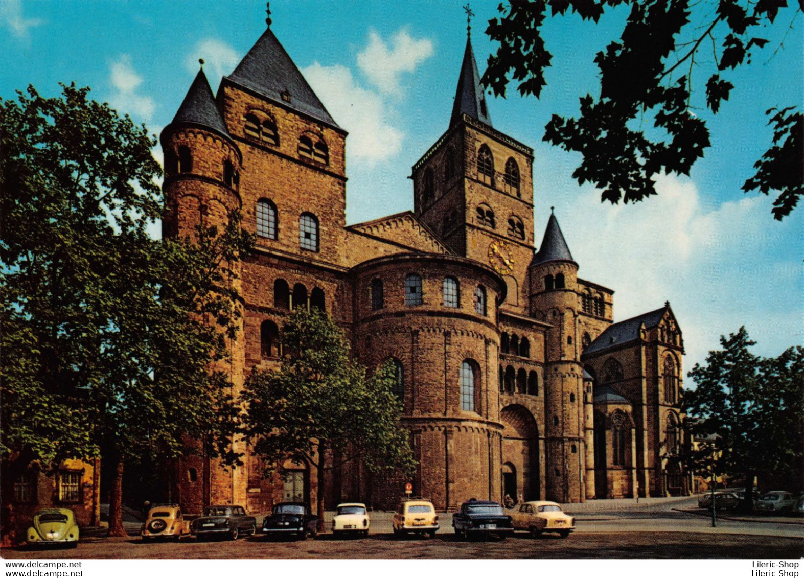 TRIER -  Cathédrale -  AUTOMOBILES Dont Simca Aronde,  - CPSM GF ± 1960 - Voitures De Tourisme