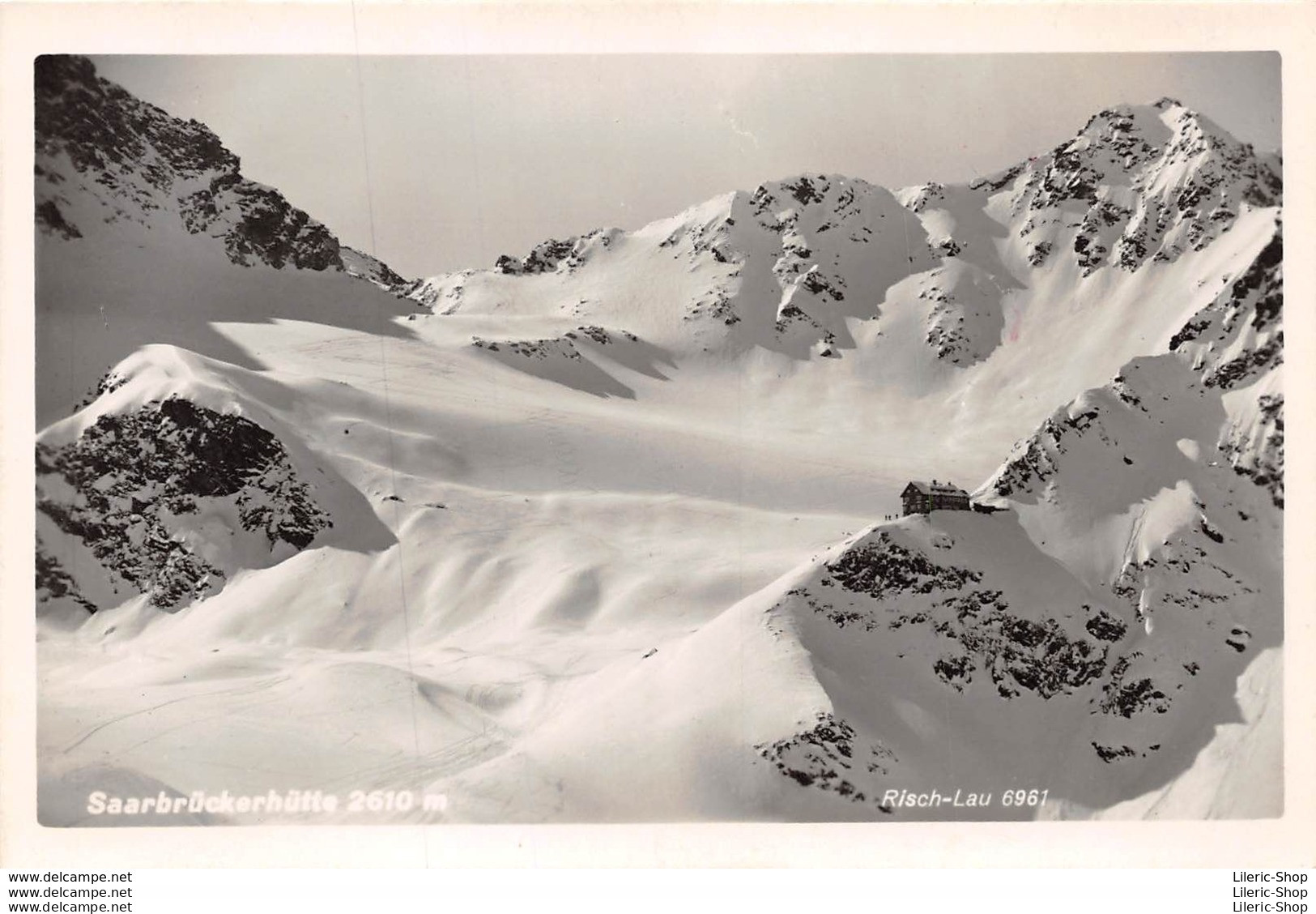 ÖSTERREICH -PARTENEN  SAARBRÜCKERHÜTTE PHOTO RISCH-LAU - CPSM PF ± 1960 - Schruns