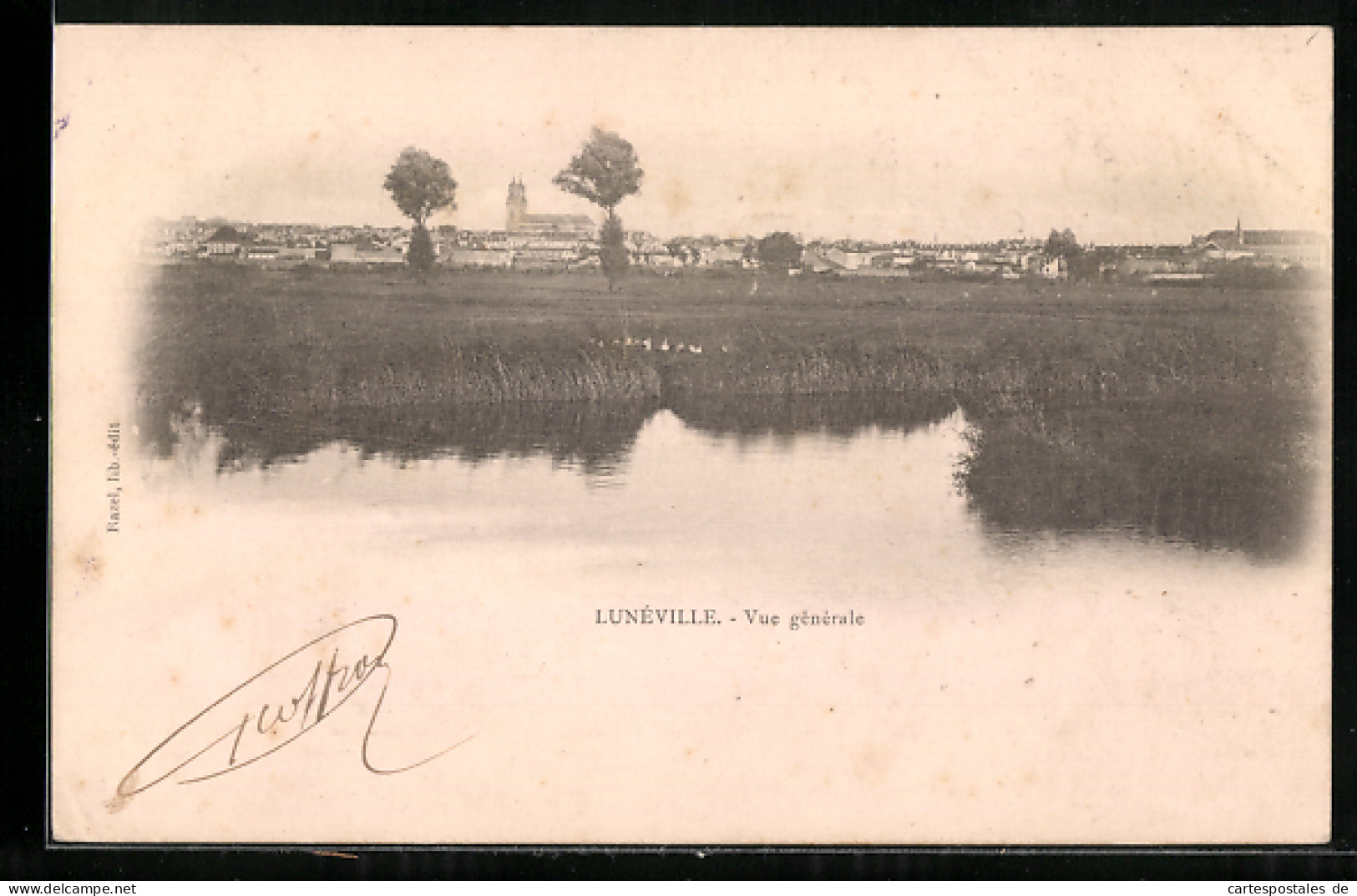 CPA Lunéville, Vue Generale  - Sonstige & Ohne Zuordnung