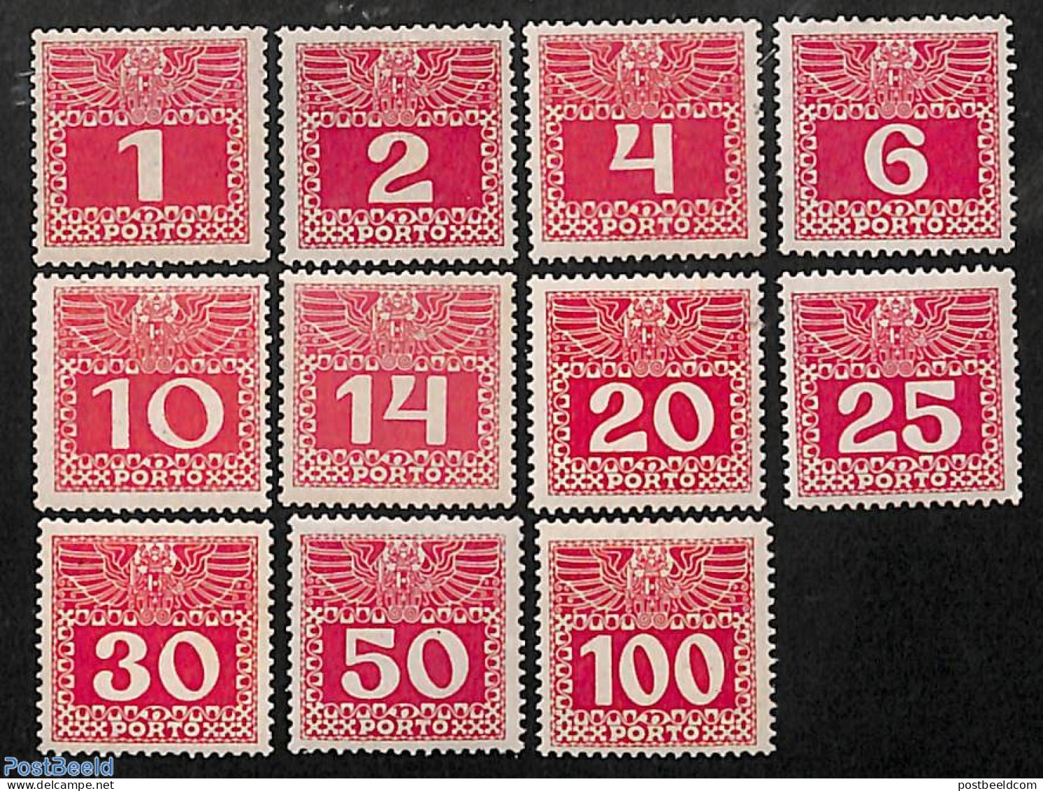 Austria 1908 Postage Due 11v, Unused (hinged) - Autres & Non Classés