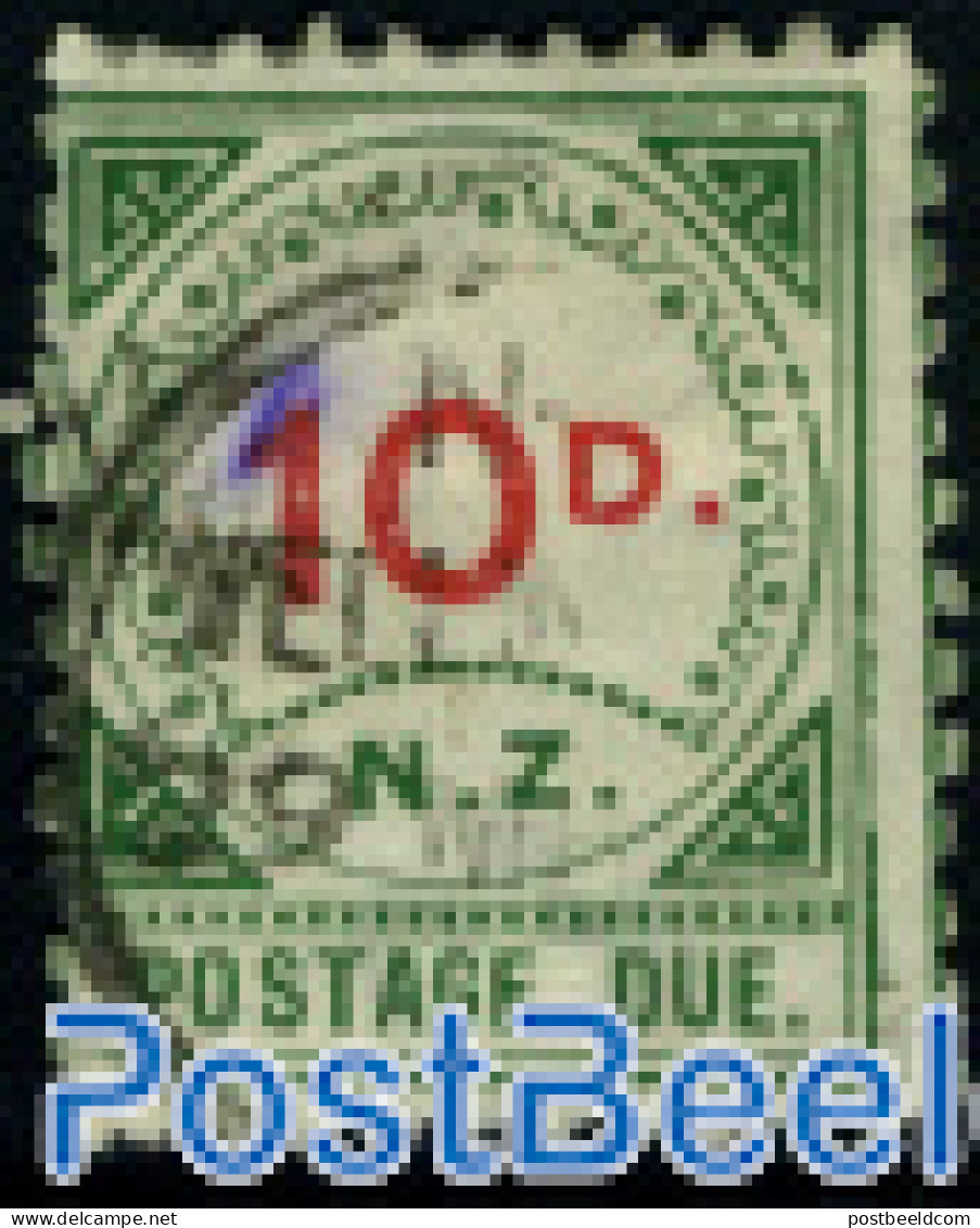 New Zealand 1899 Postage Due 10P, Used, Used - Sonstige & Ohne Zuordnung