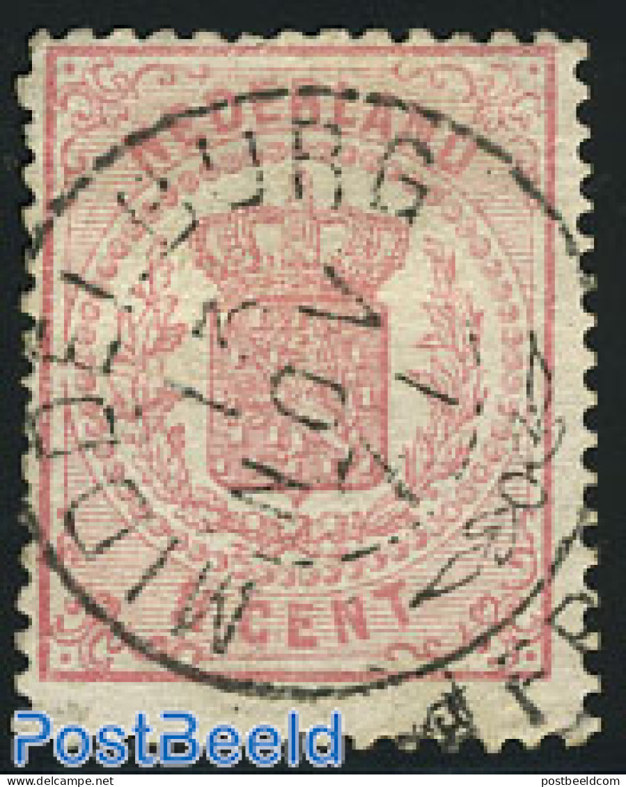 Netherlands 1875 1.5c Pink, C. Middelburg, Used Stamps, Various - Cancellations (specialized) - Oblitérés