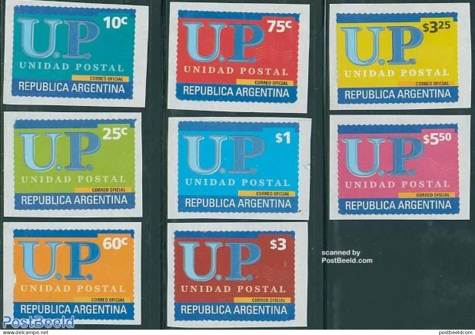 Argentina 2001 Definitives 8v, Mint NH - Unused Stamps