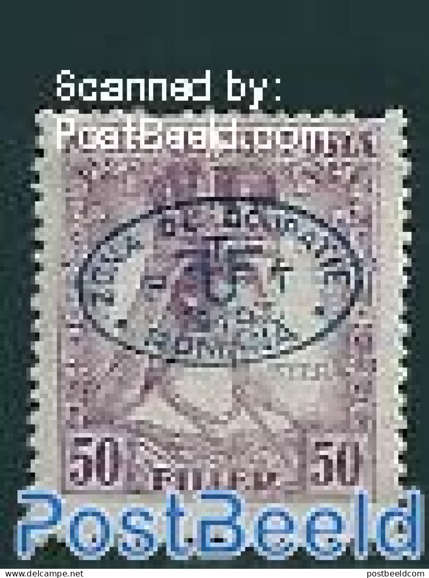 Hungary 1919 Debrecen, 50f, Stamp Out Of Set, Unused (hinged) - Unused Stamps
