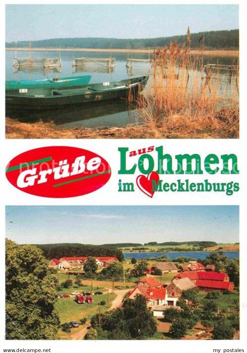 72639696 Lohmen Guestrow Reusen Im Lohmener See Dorfansicht Mecklenburgische See - Altri & Non Classificati