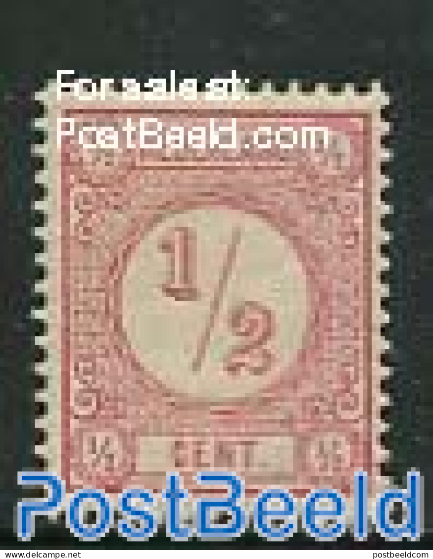 Netherlands 1894 1/2c, Stamp Out Of Set, Mint NH - Ungebraucht