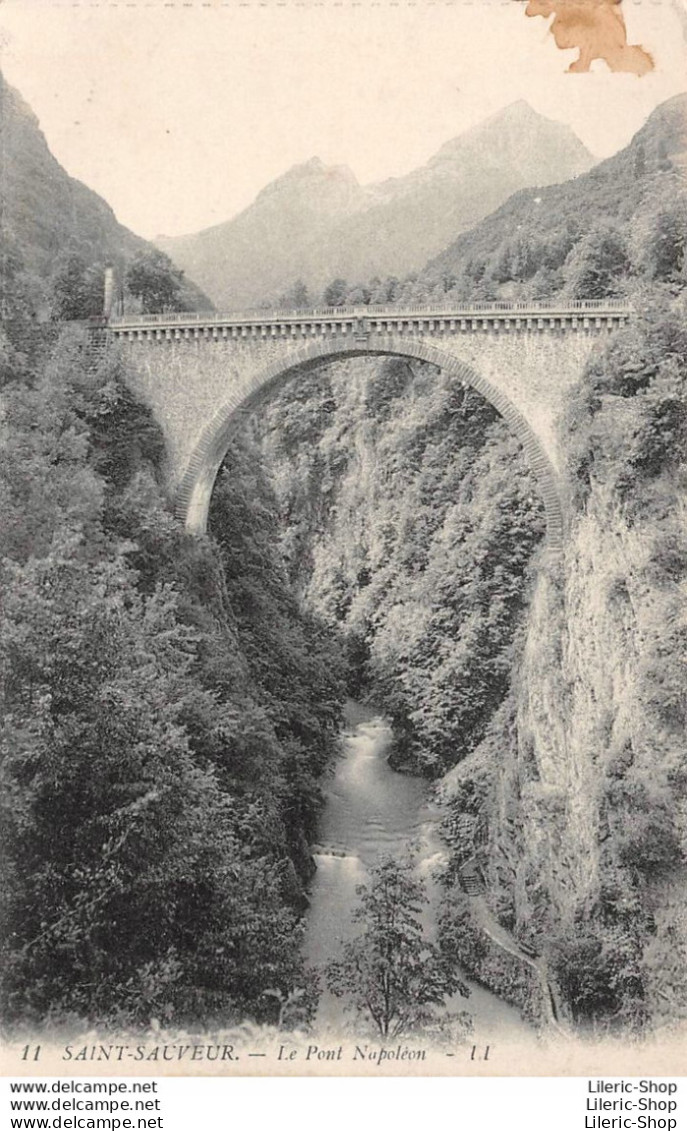 ST-SAUVEUR (65) CPA ±1910 - Le Pont Napoléon - Bridges