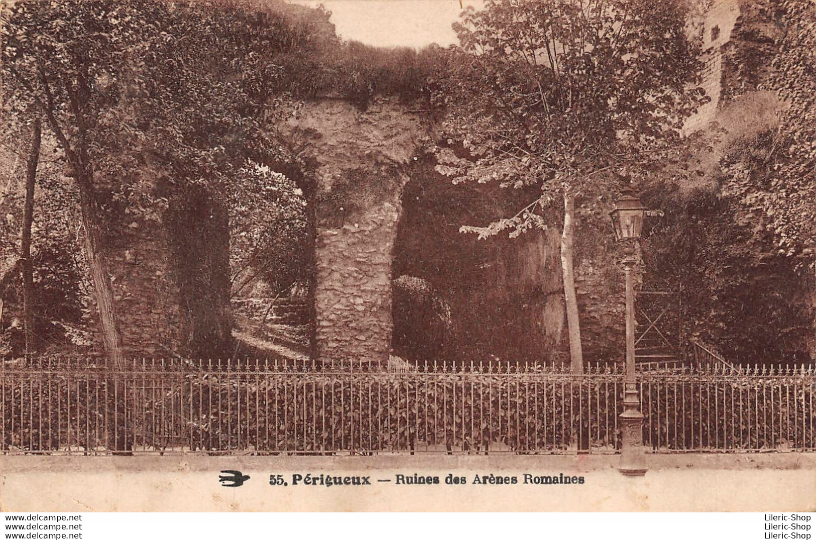 PÉRIGUEUX (24) CPA 1931 - Ruines Des Arènes Romaines - Éd. HIRONDELLE - Périgueux