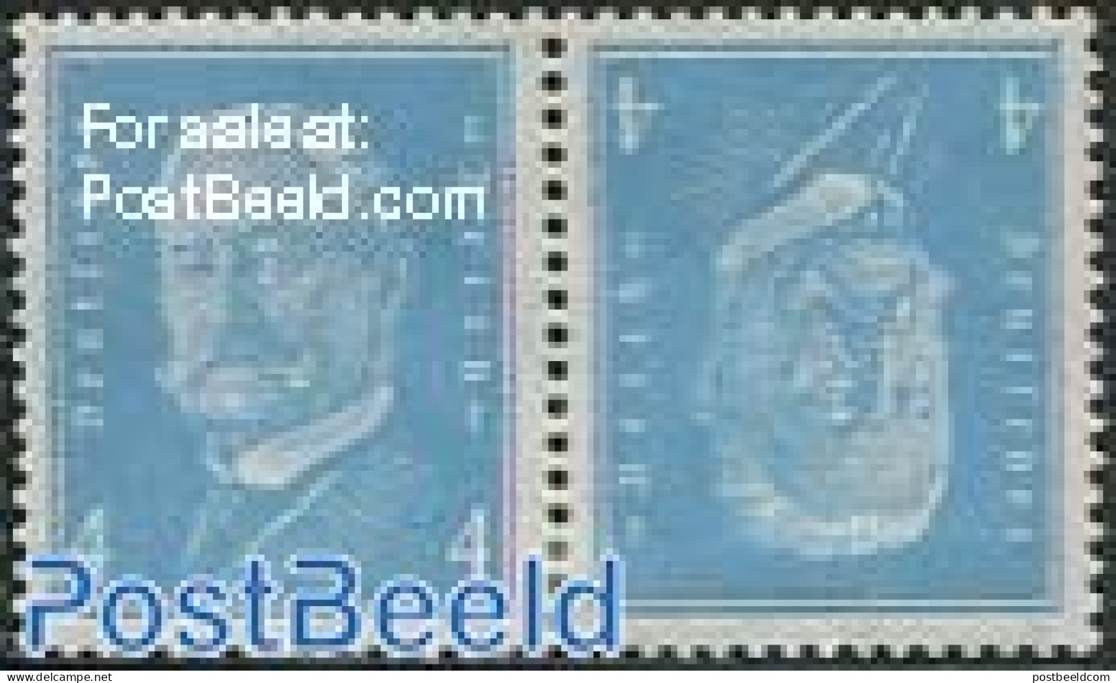 Germany, Empire 1928 4pf, Tete Beche Pair, Unused (hinged) - Se-Tenant