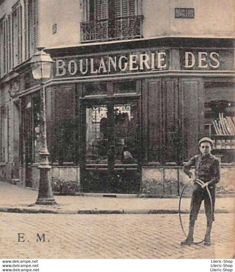 CPA±1920 - 20 Bd Alphand - Boulangerie- Alimentation Patrice Frères - Garçon Jouant Au Cerceau Éd. E.M. - Saint Mande