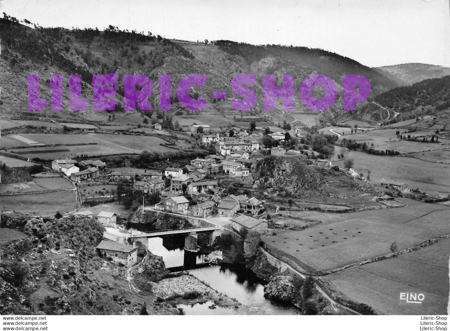 GOUDET (43) CPSM 1961  Vue Panoramique - Nouveau Pont Sur La Loire - Rocher Du Pipet - Éd. M.B - Other & Unclassified