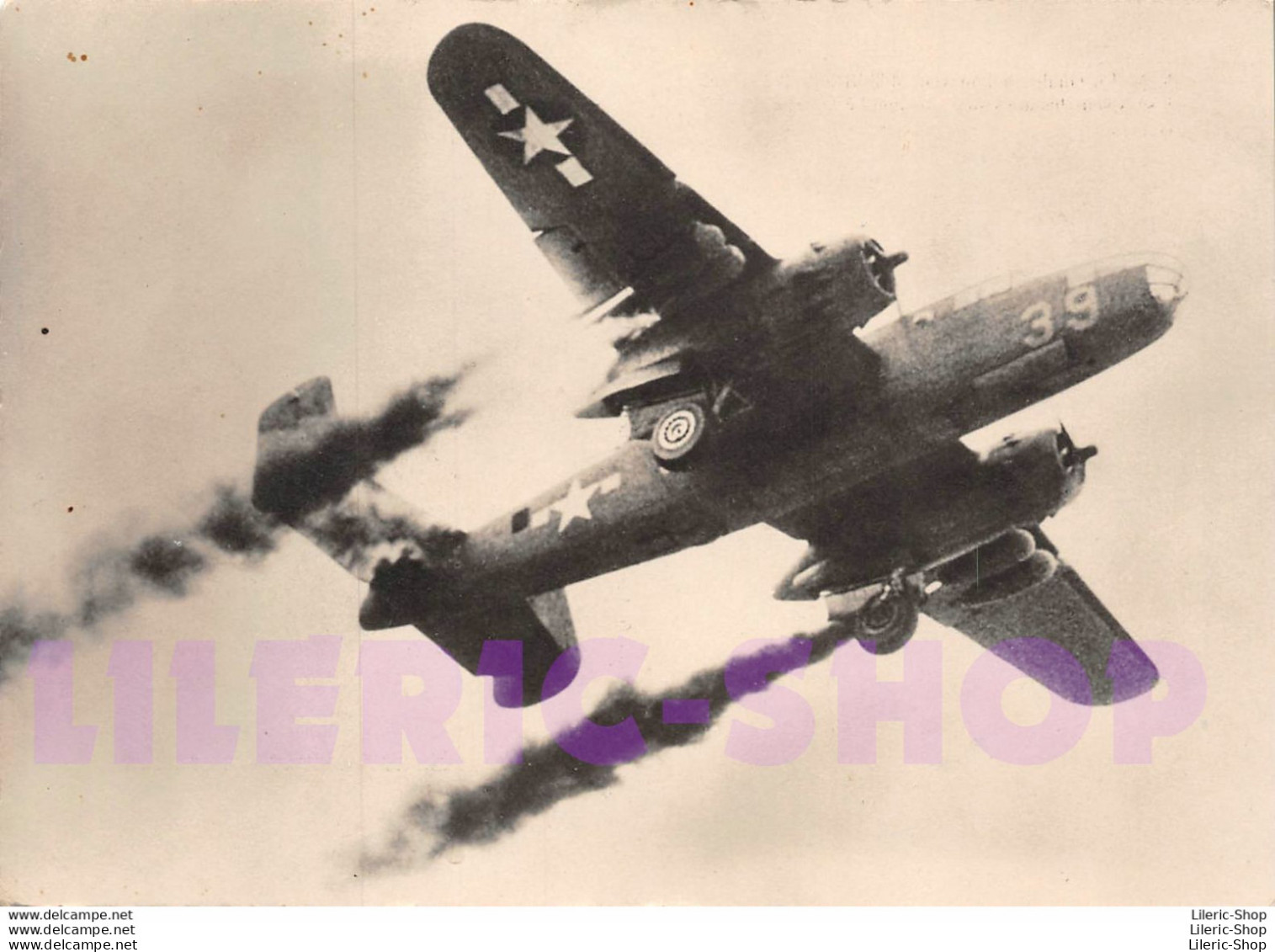 Bombardier Moyen MITCHELL B-25 - Fusées Allumées Pour Le Décollage Éd O.P - Diffusé Par Photo-Presse-Libération - 1939-1945: 2de Wereldoorlog
