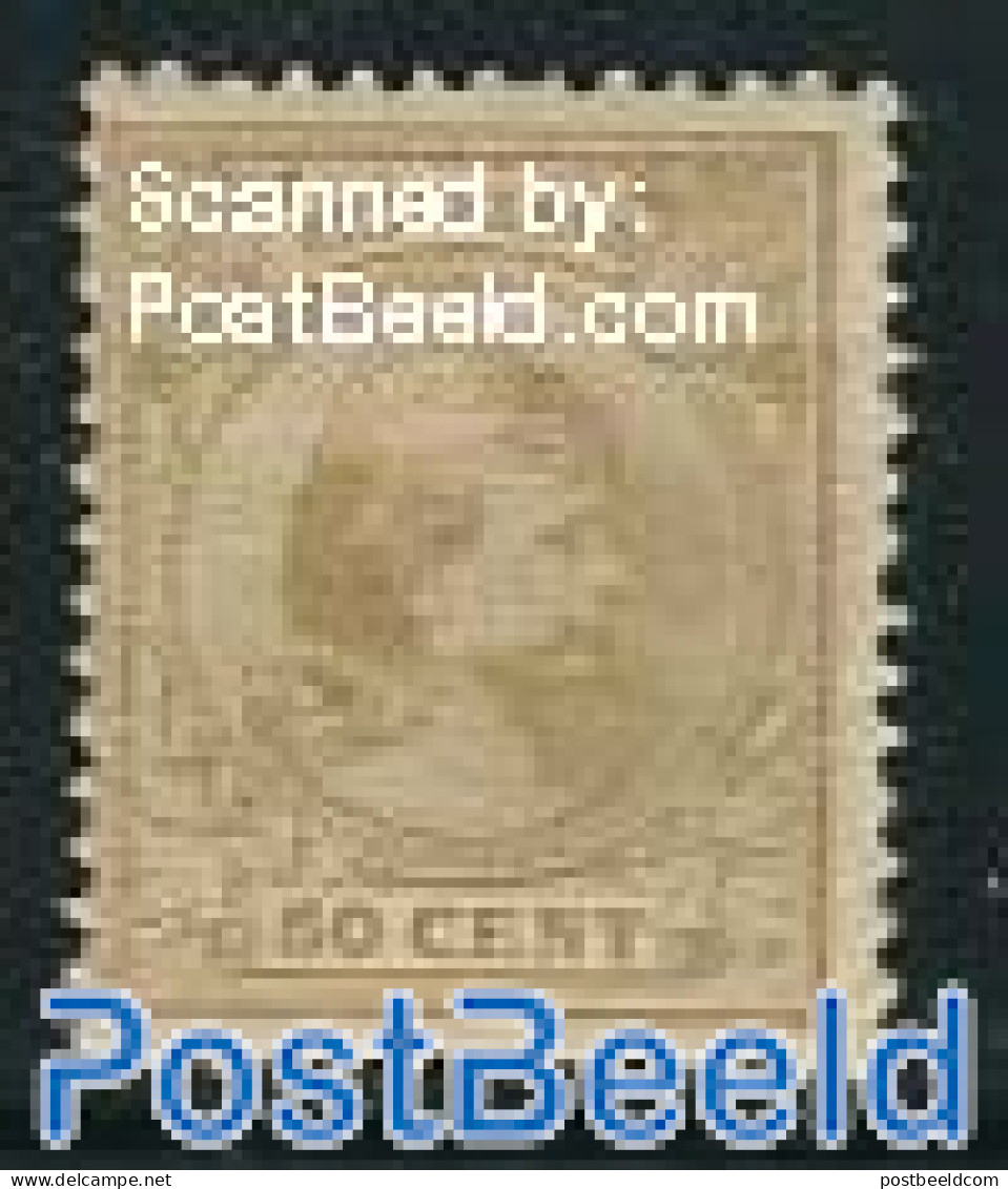 Netherlands 1891 50c, Stamp Out Of Set, Unused (hinged) - Nuovi