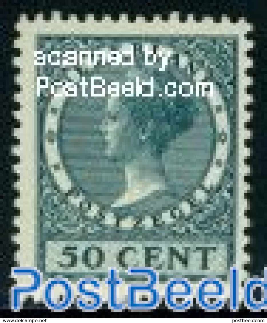 Netherlands 1934 50c, Perf. 13.5:12.75, Stamp Out Of Set, Unused (hinged) - Unused Stamps