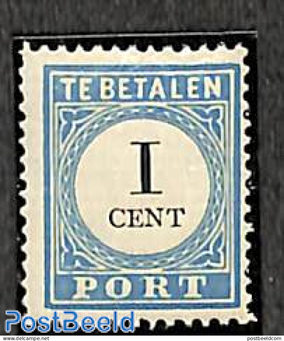 Netherlands 1888 Postage Due, Perf. 12.5, Type III, Unused (hinged) - Autres & Non Classés