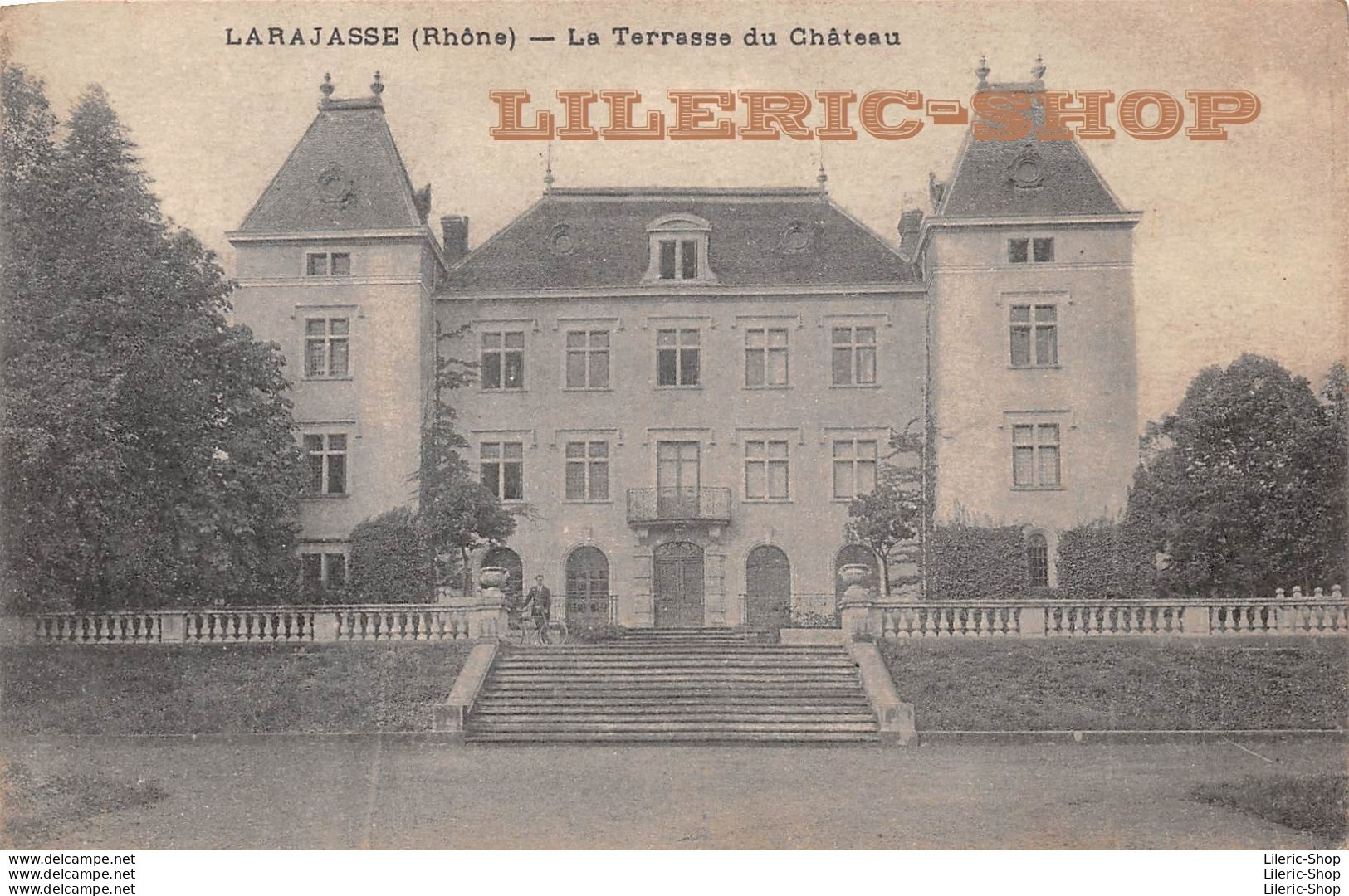 LARAJASSE (69) ±1920 - La Terrasse Du Château - Other & Unclassified