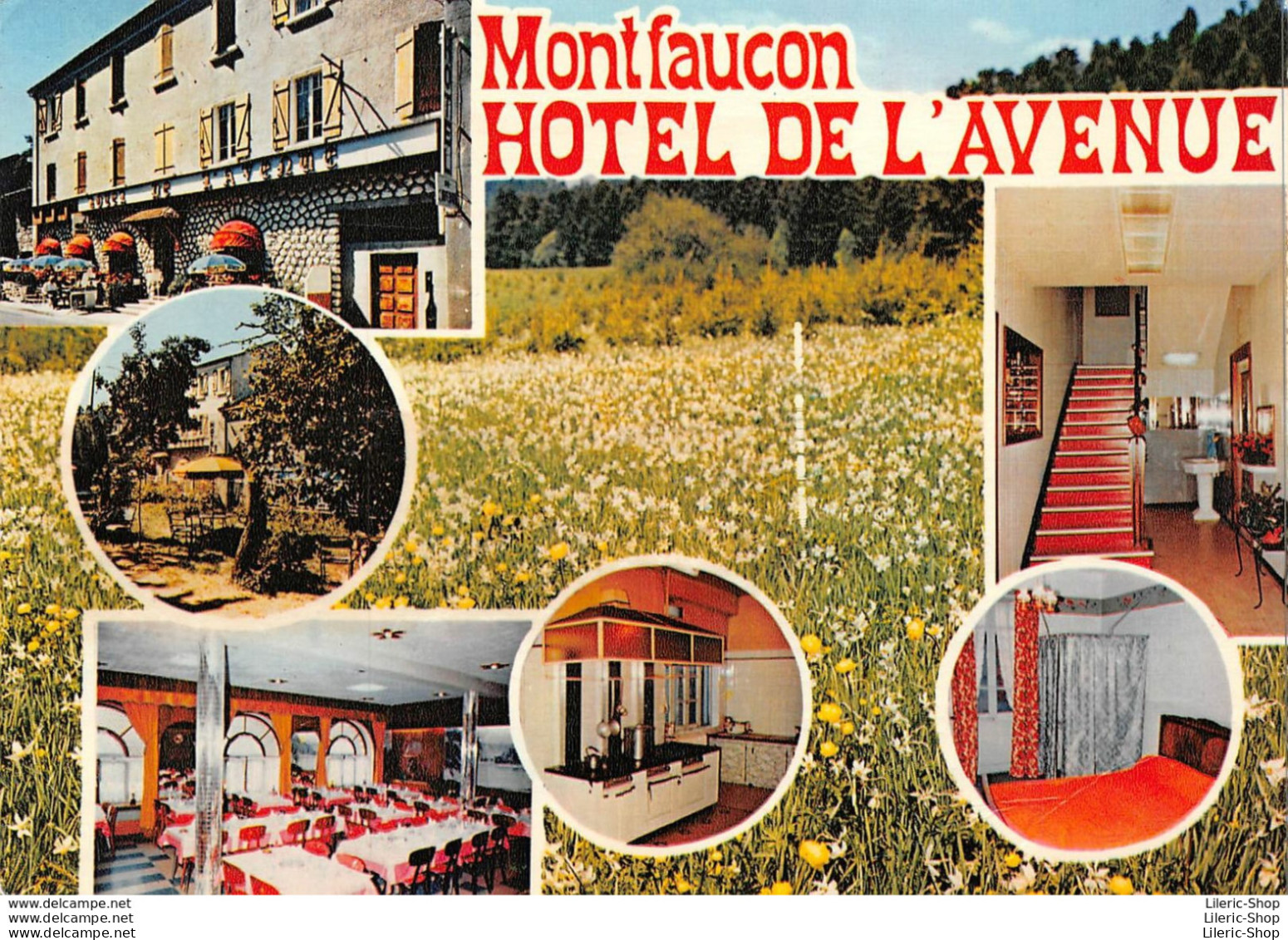 MONTFAUCON-EN-VELAY (43) -Hôtel De L'Avenue En 1979 - Éd. COMBIER - Montfaucon En Velay