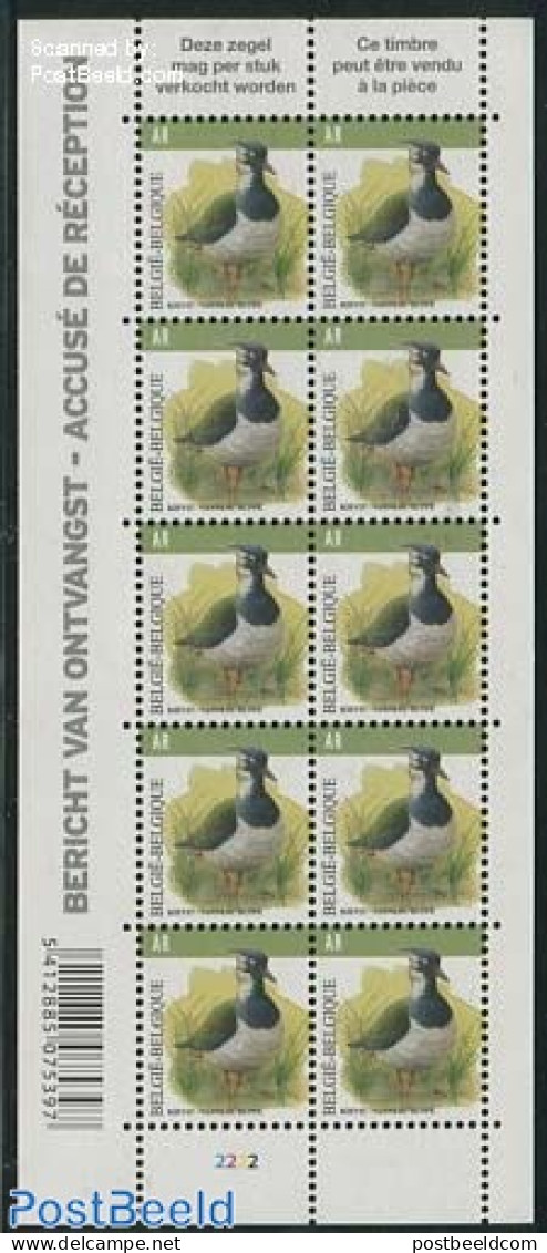 Belgium 2013 Definitive, Bird M/s, Mint NH, Nature - Birds - Unused Stamps