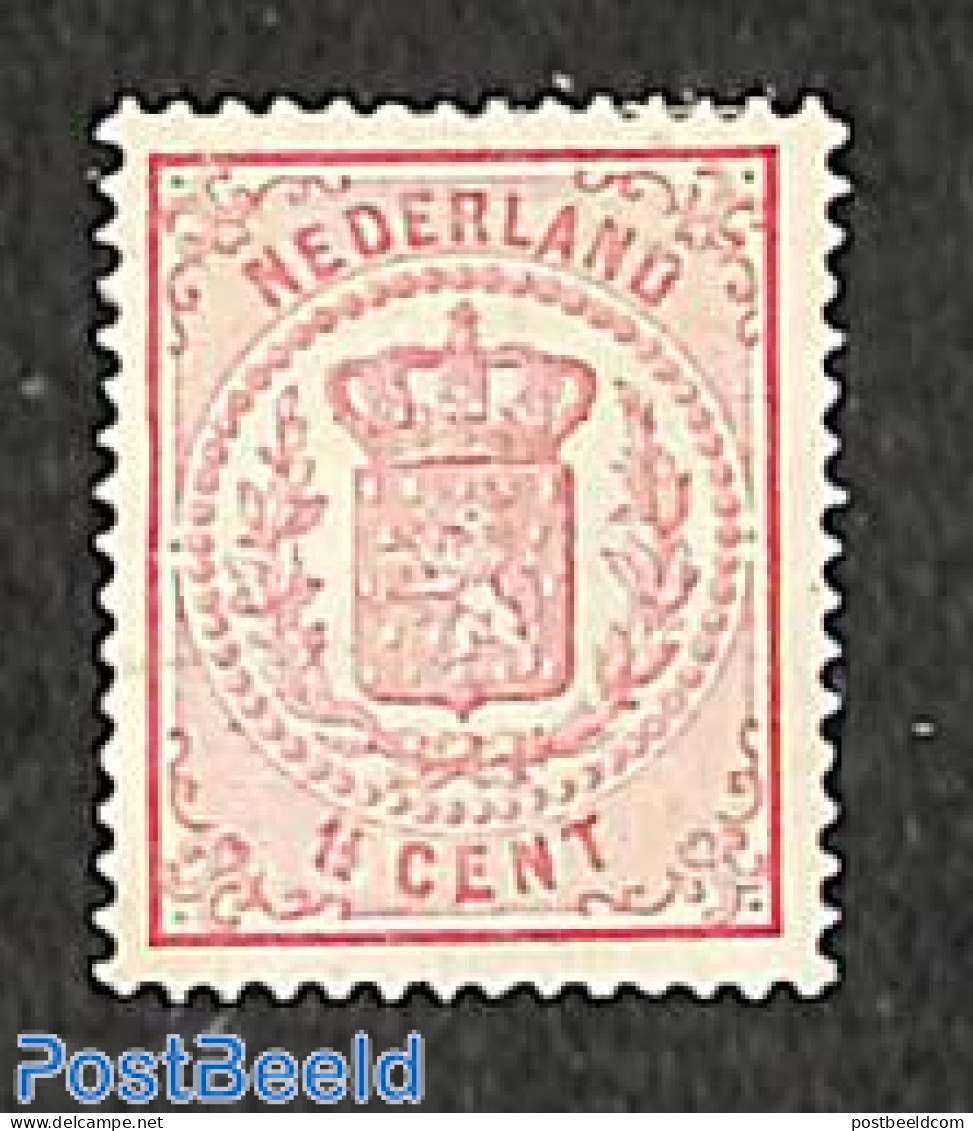 Netherlands 1875 1.5c, Perf. 13.25, Large Holes, Stamp Out Of Set, Unused (hinged) - Unused Stamps