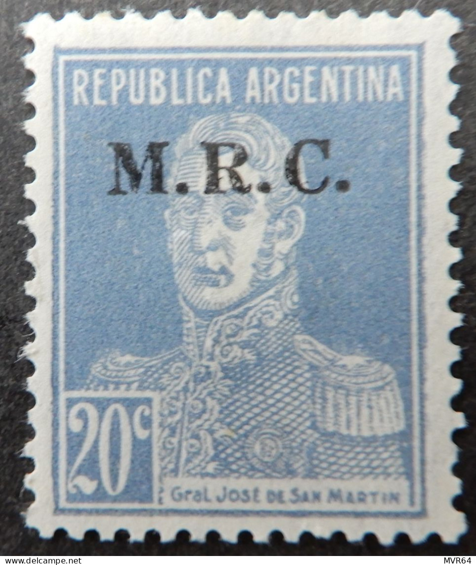 Argentinië Argentinia A 1923 1925 (1) General San Martin M.R.C. - Gebruikt