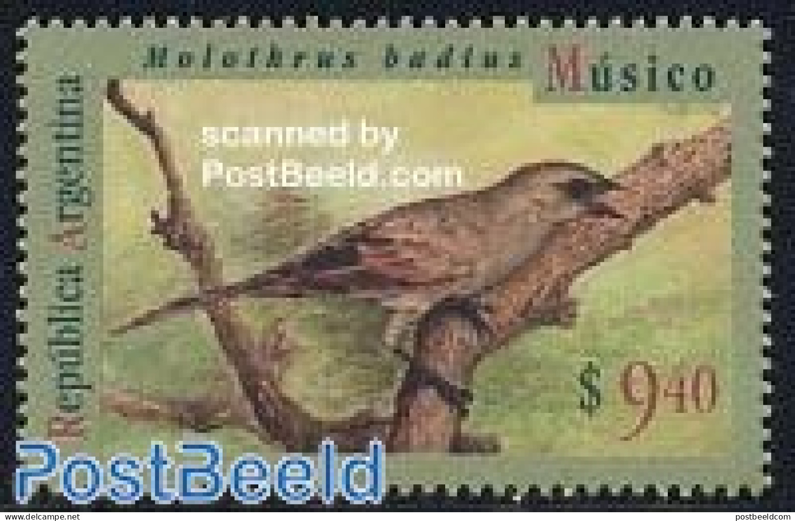 Argentina 1995 Bird 1v 9.40P, Mint NH, Nature - Birds - Ongebruikt