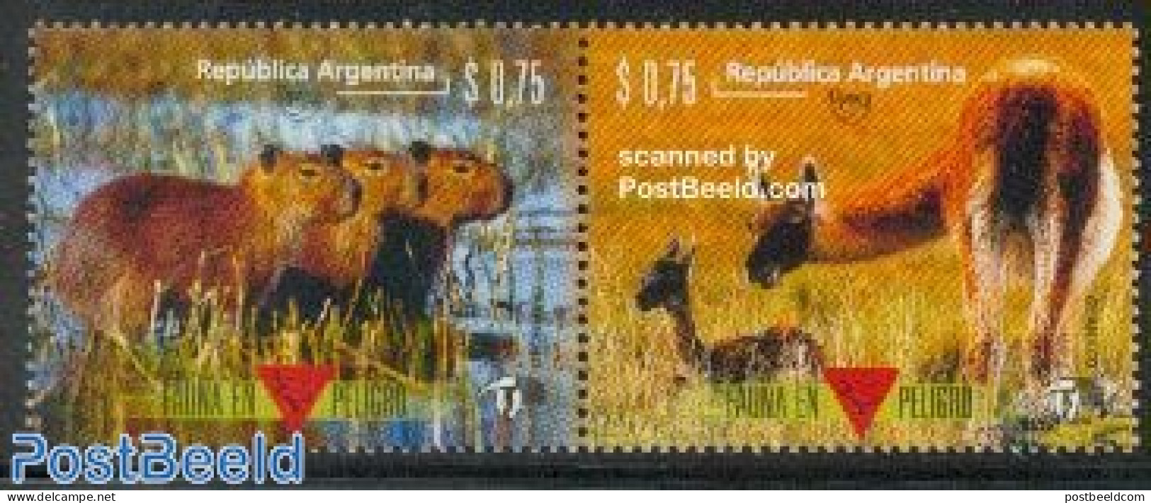 Argentina 1996 UPAEP, Fauna 2v [:], Mint NH, Nature - Animals (others & Mixed) - U.P.A.E. - Unused Stamps