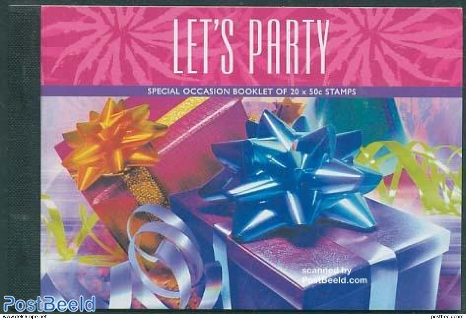 Australia 2005 Lets Party Booklet, Mint NH, Stamp Booklets - Unused Stamps