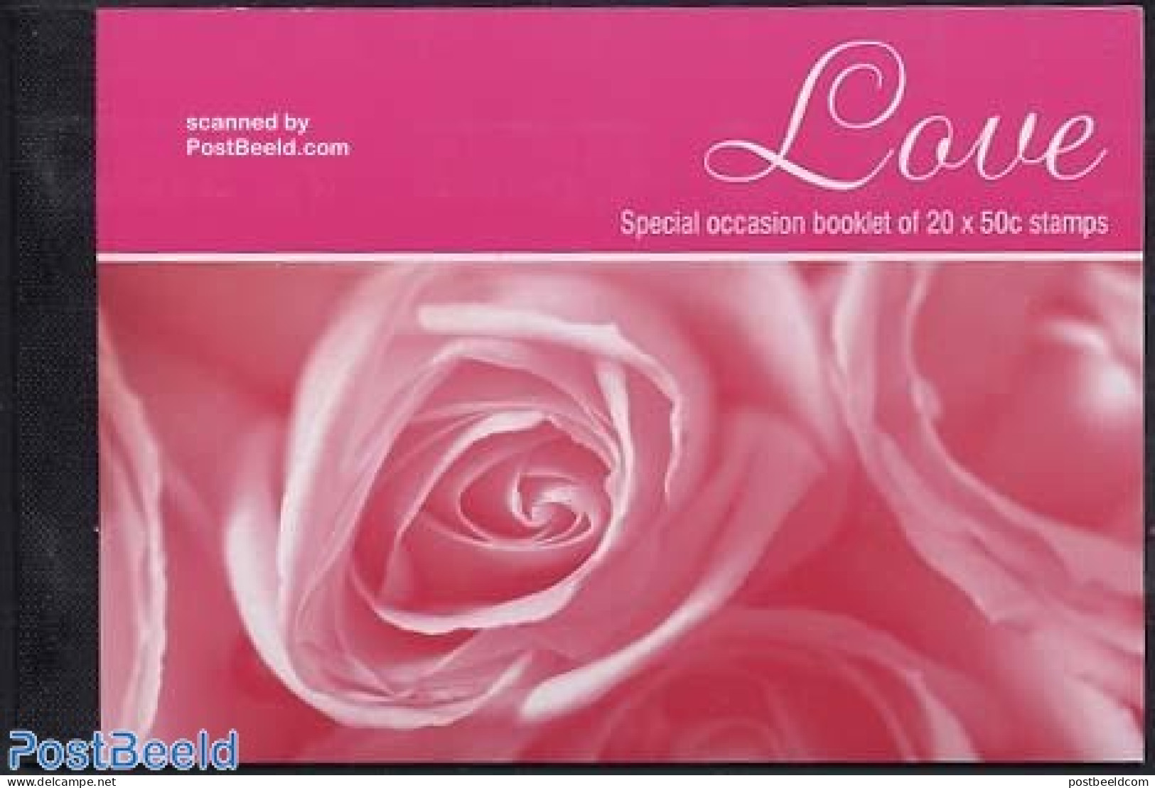 Australia 2004 Love Prestige Booklet, Mint NH, Nature - Flowers & Plants - Stamp Booklets - Ongebruikt