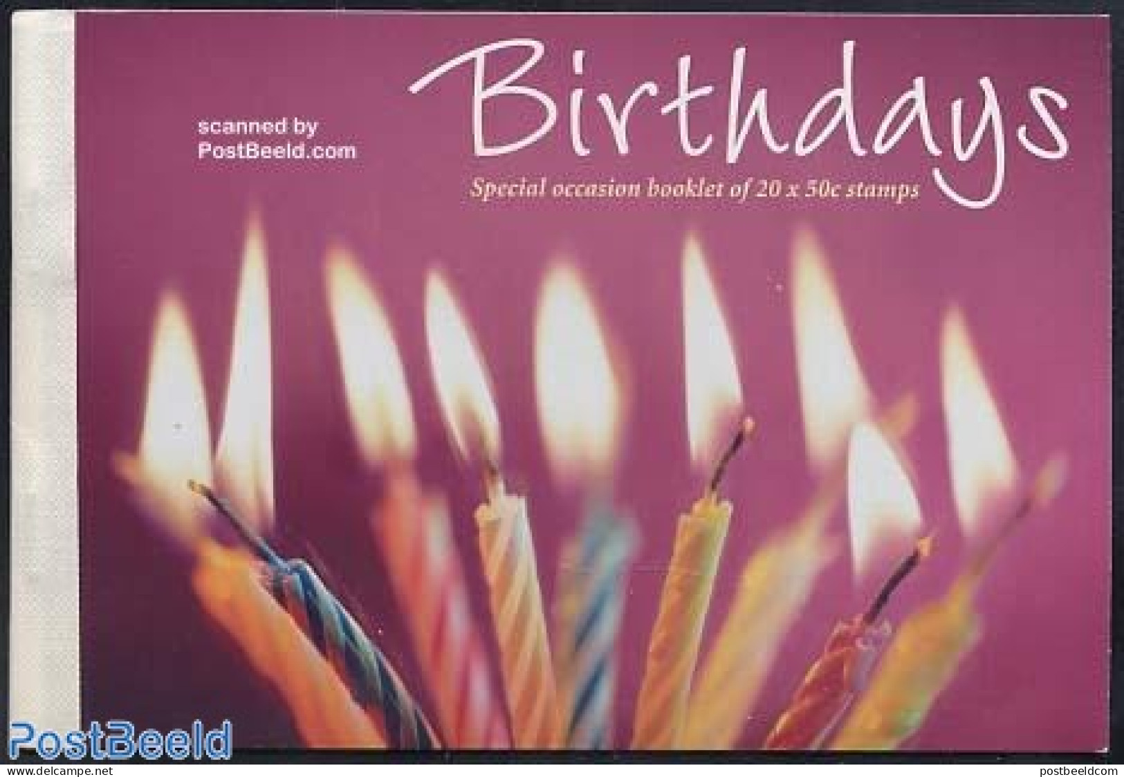 Australia 2004 Birthdays Prestige Booklet, Mint NH, Various - Stamp Booklets - Greetings & Wishing Stamps - Neufs