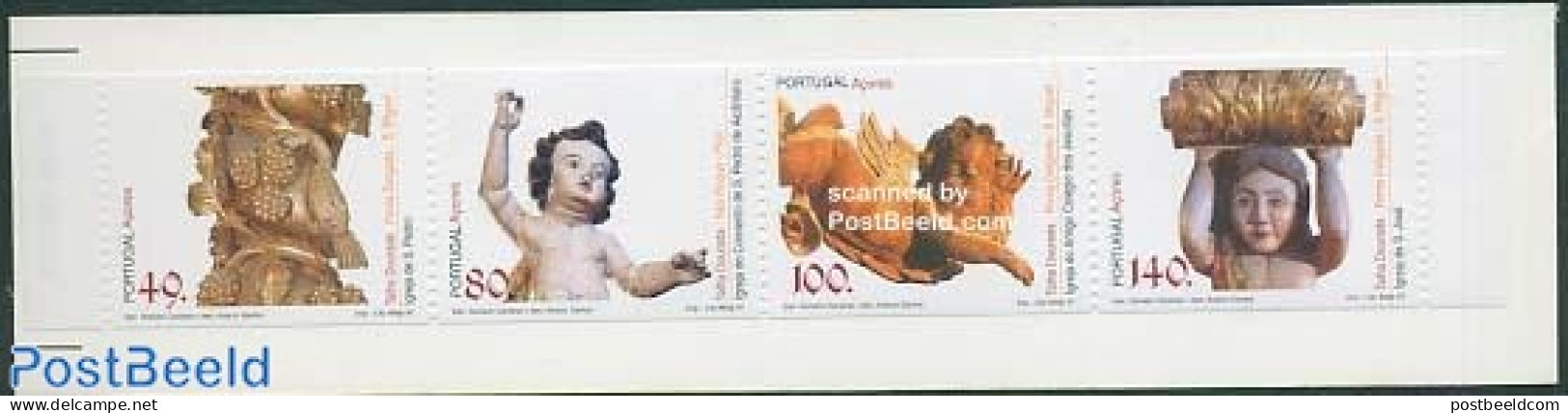 Azores 1997 Art Booklet, Mint NH, Stamp Booklets - Art - Art & Antique Objects - Non Classés