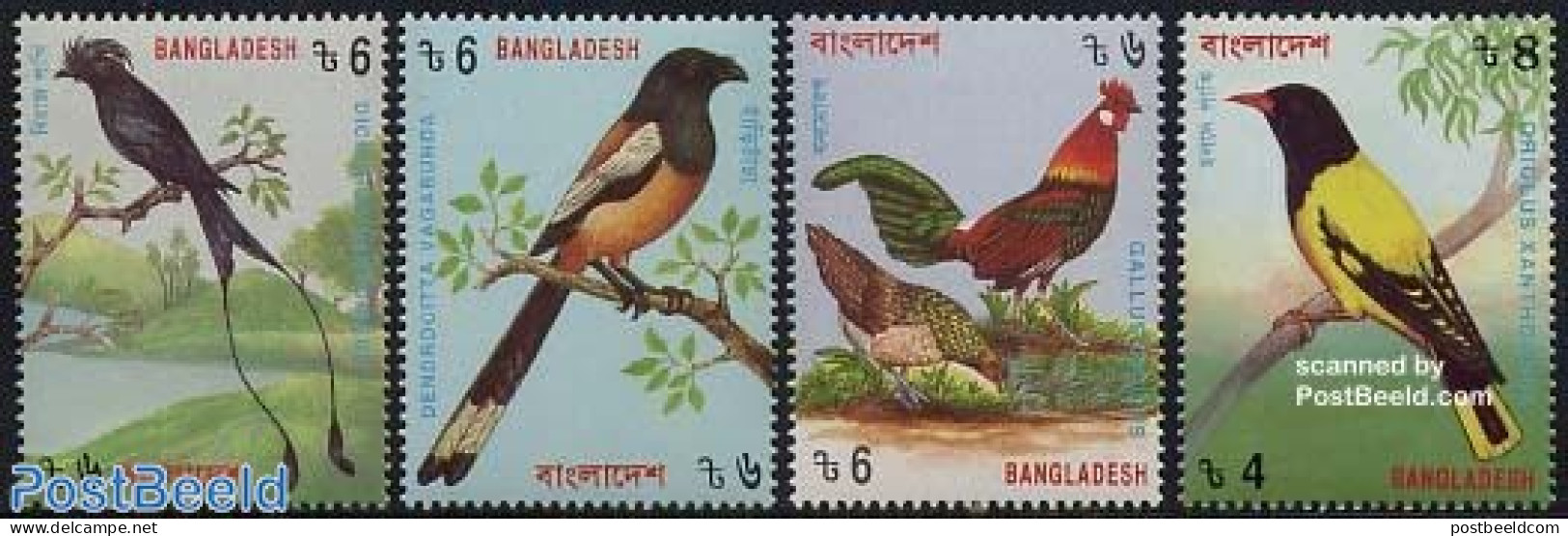 Bangladesh 1994 Birds 4v, Mint NH, Nature - Birds - Poultry - Bangladesh