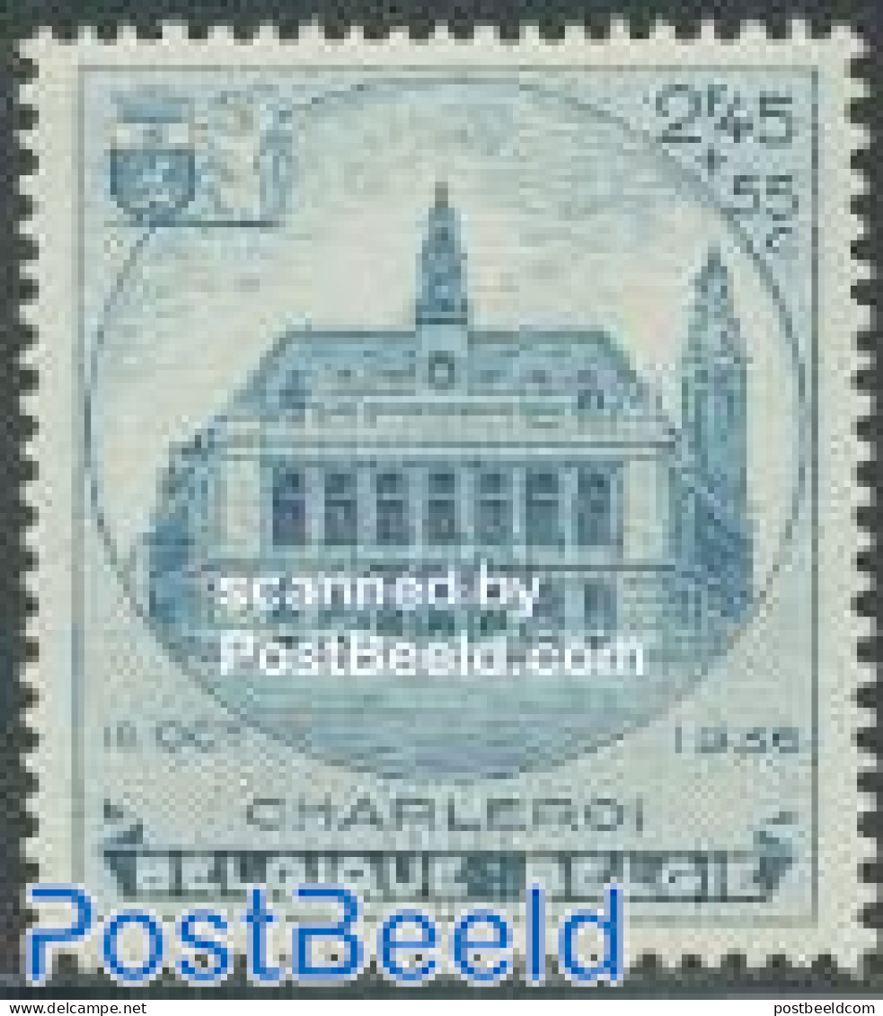 Belgium 1936 Charleroi 1v, Mint NH, Art - Architecture - Ongebruikt